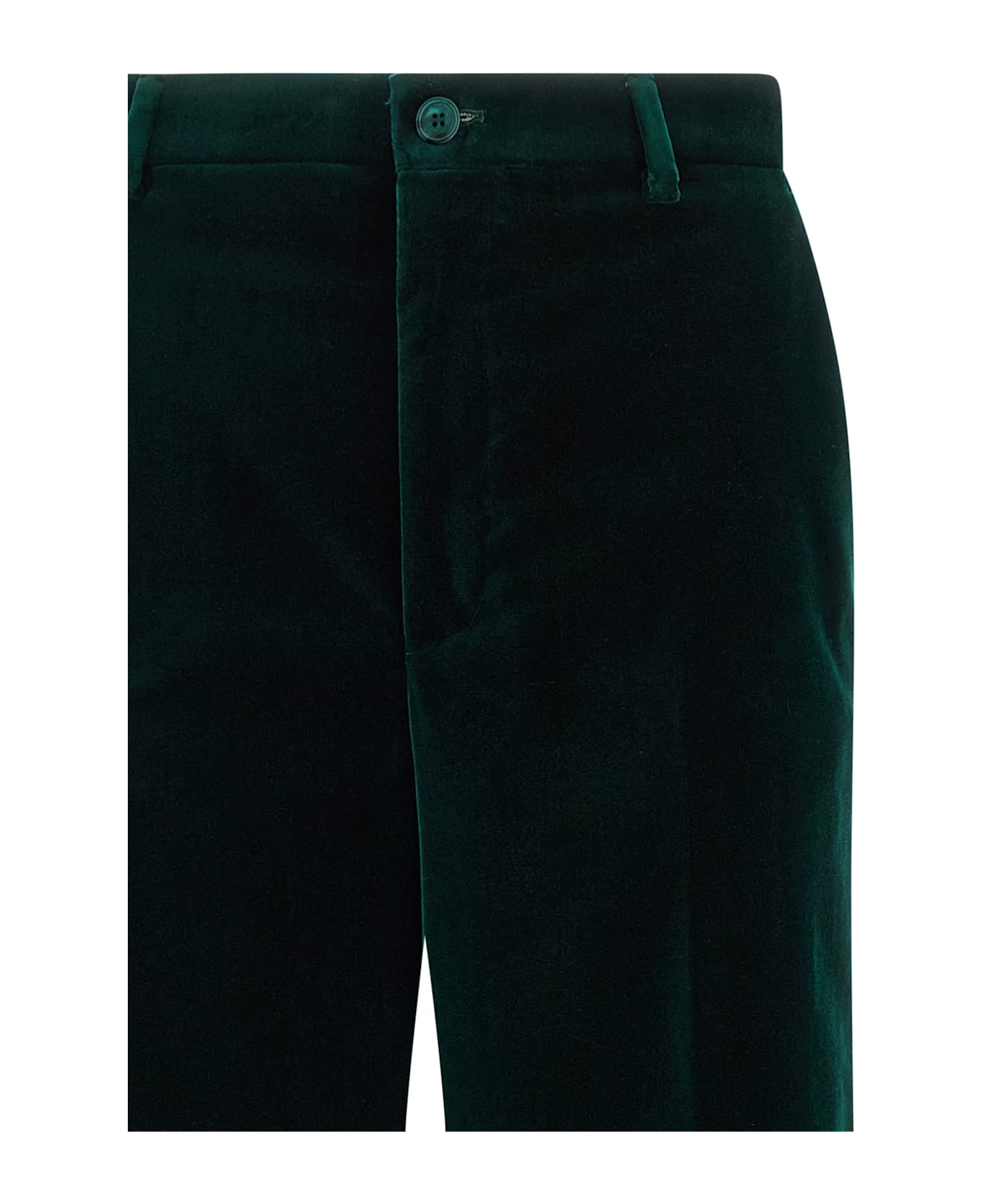 Gucci Velvet Pants - Green