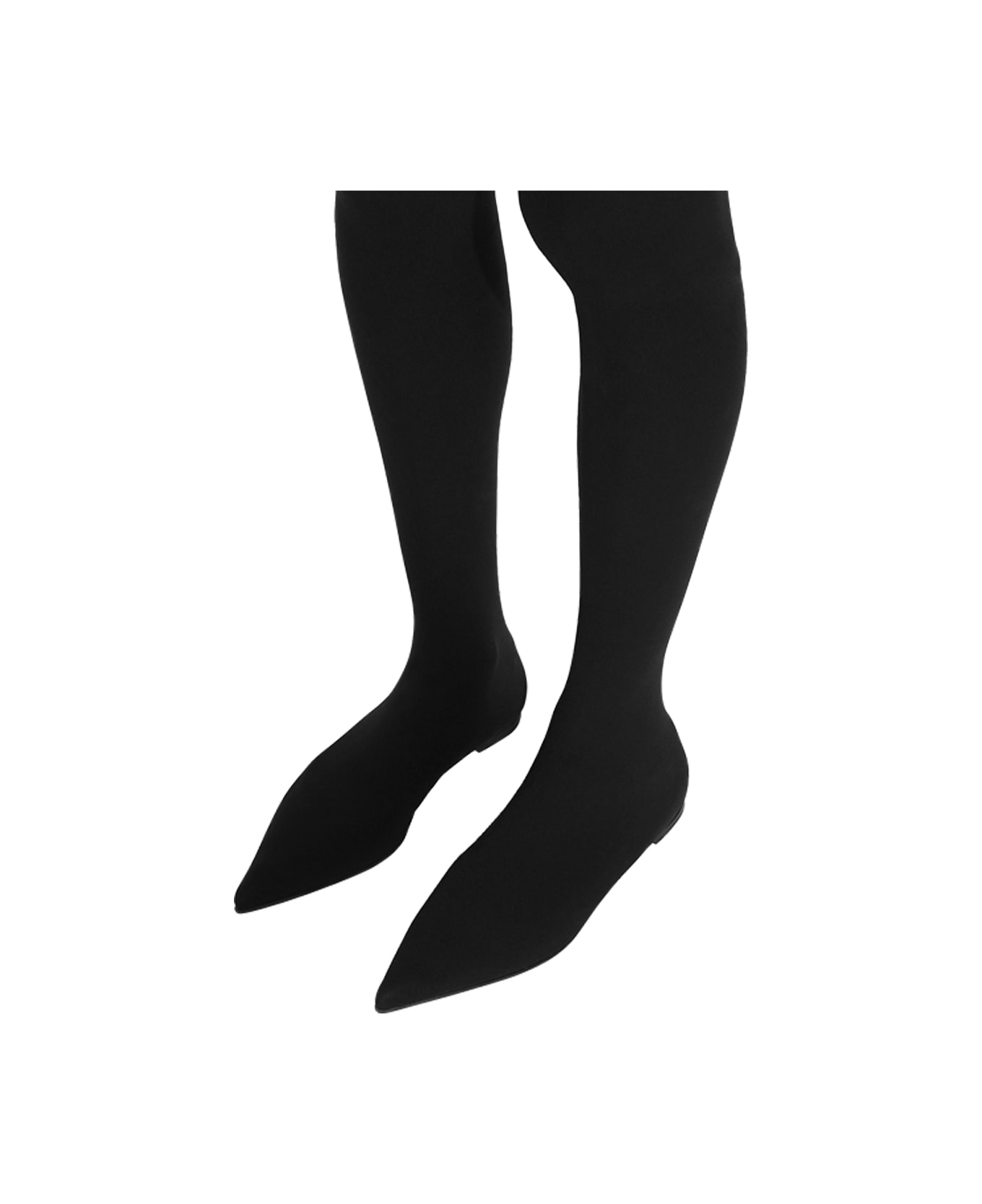 Dolce & Gabbana Thigh-high Boots - BLACK ブーツ