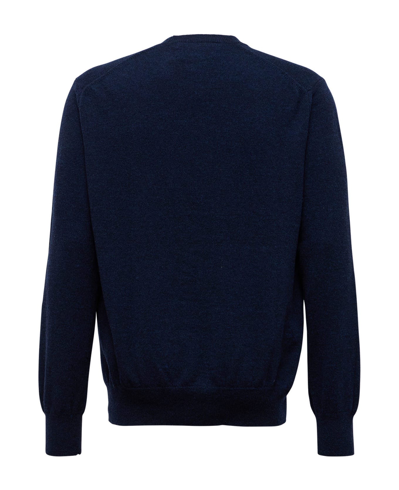 Comme des Garçons Round Neck Sweater - Blue