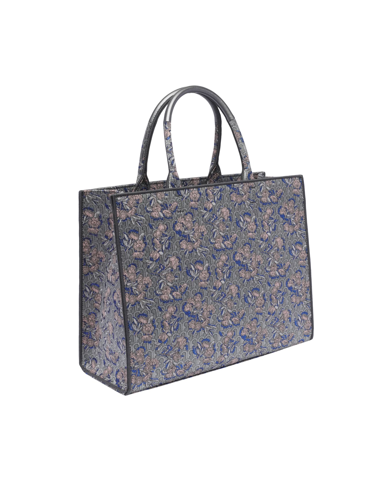 Furla Opportunity Shopping Bag - Silver トートバッグ