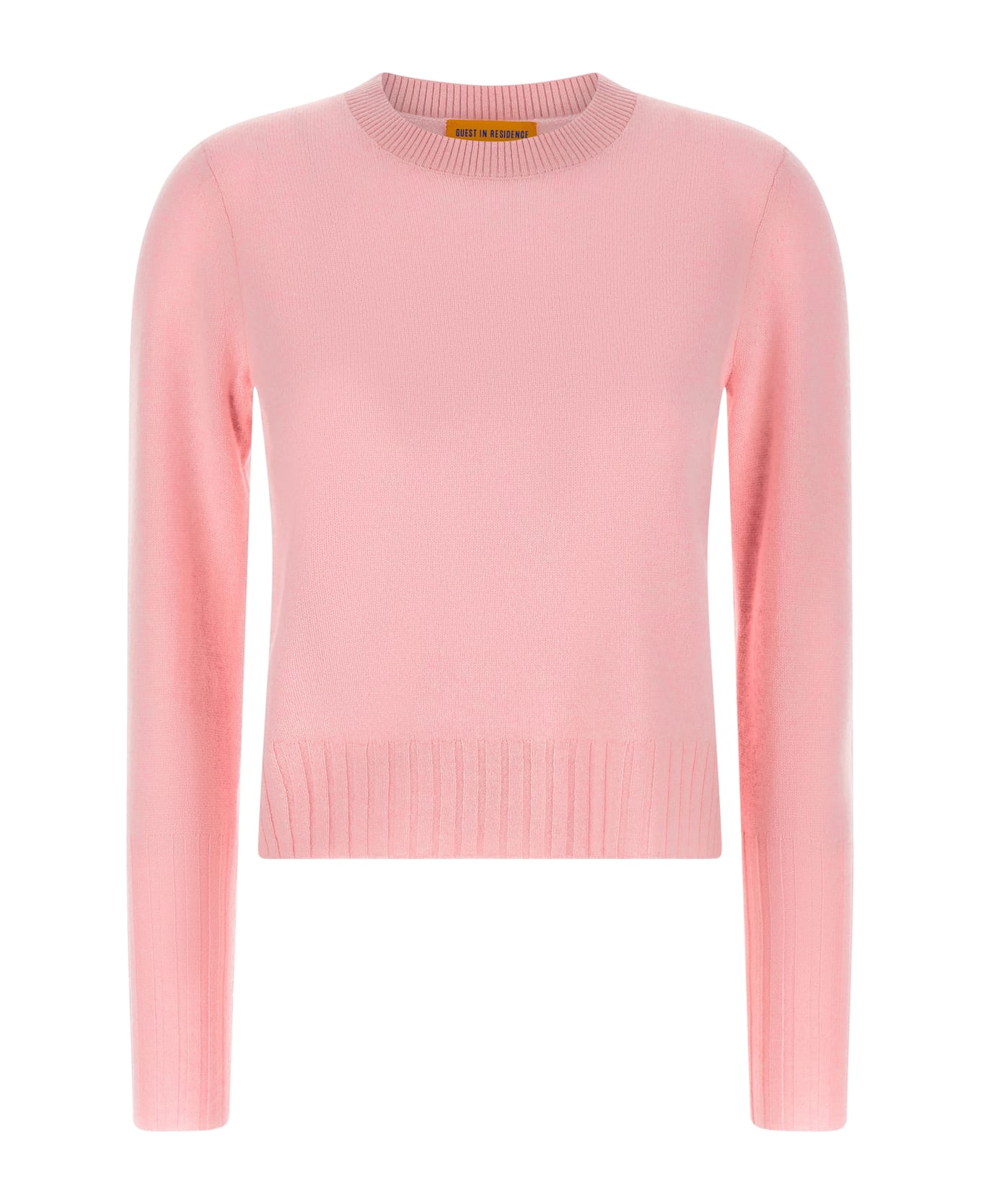 Guest in Residence 'shrunken Crew' Sweater - Pink
