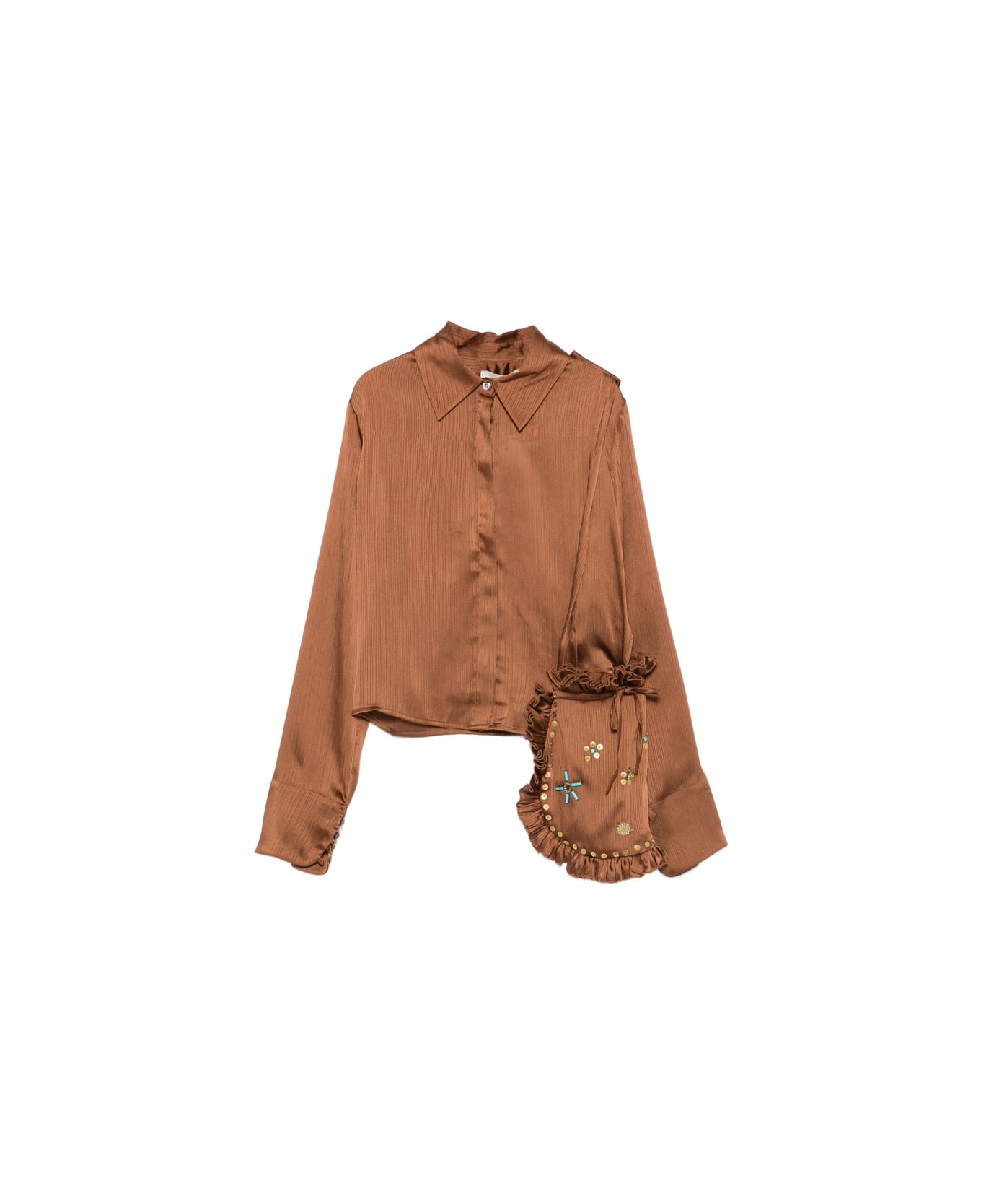 SIEDRES Shirt - BROWN