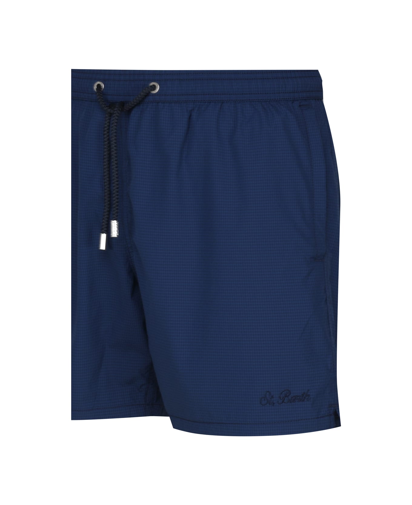 MC2 Saint Barth Costume Shorts In Nylon - Blue blue