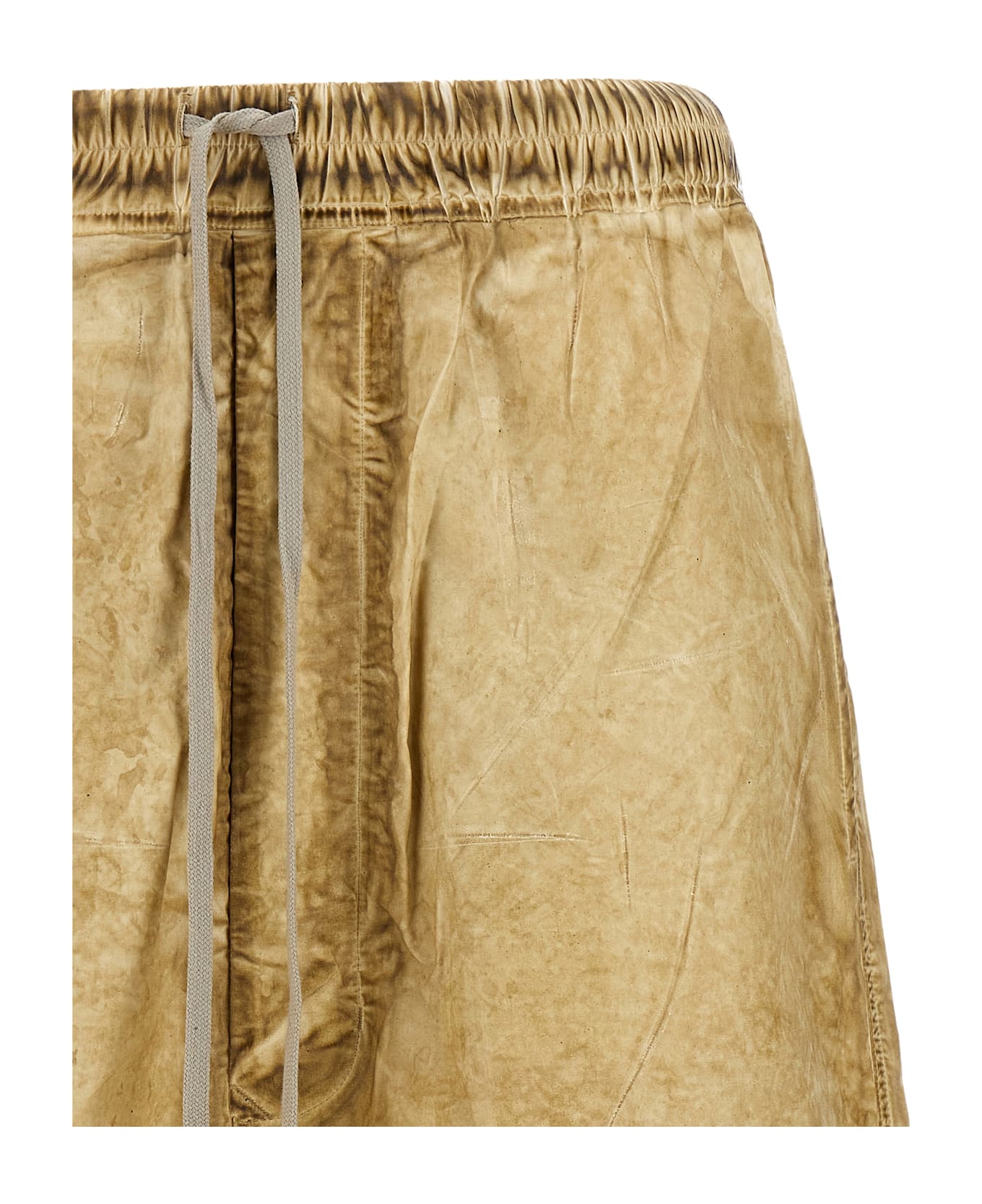DRKSHDW 
drawstring Pods
 Bermuda Shorts - Beige