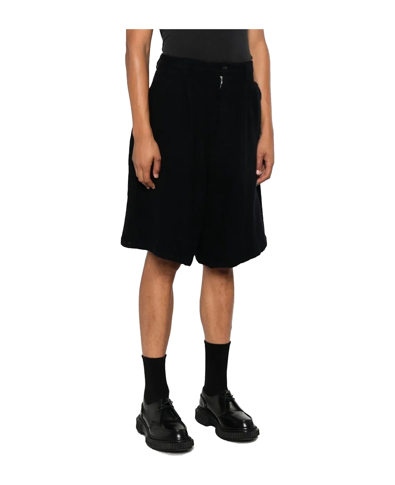 Comme des Garçons Knee-length Shorts - Black
