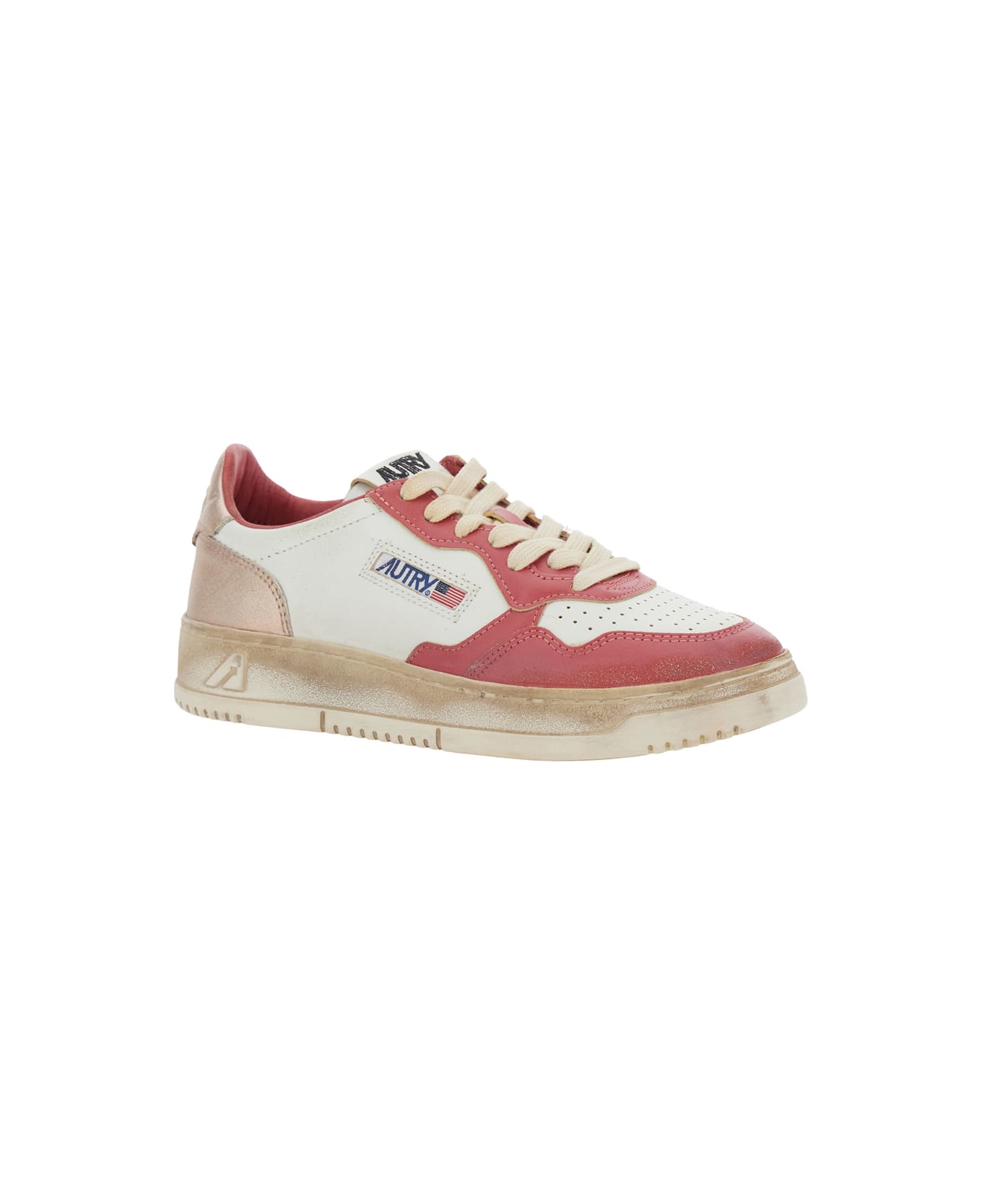 Autry Vintage Sneakers - Red