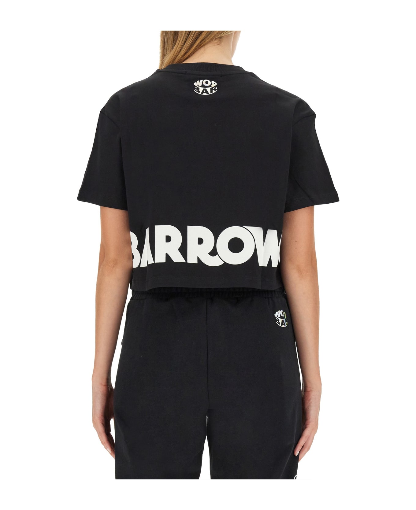 Barrow Cropped Fit T-shirt - Nero/black