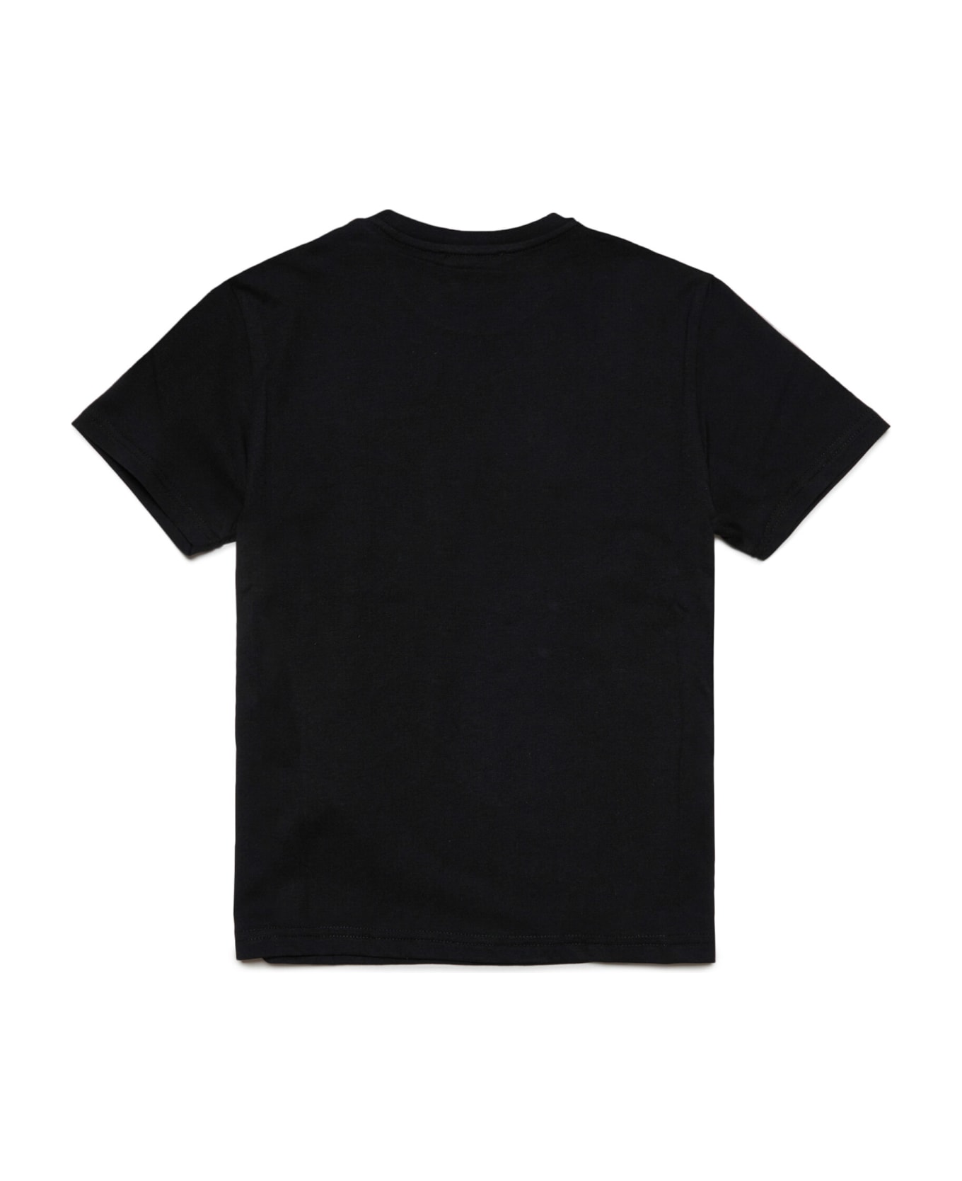 Dsquared2 D2t971u Relax-eco T-shirt Dsquared Organic Cotton Jersey Crewneck T-shirt With Logo - black
