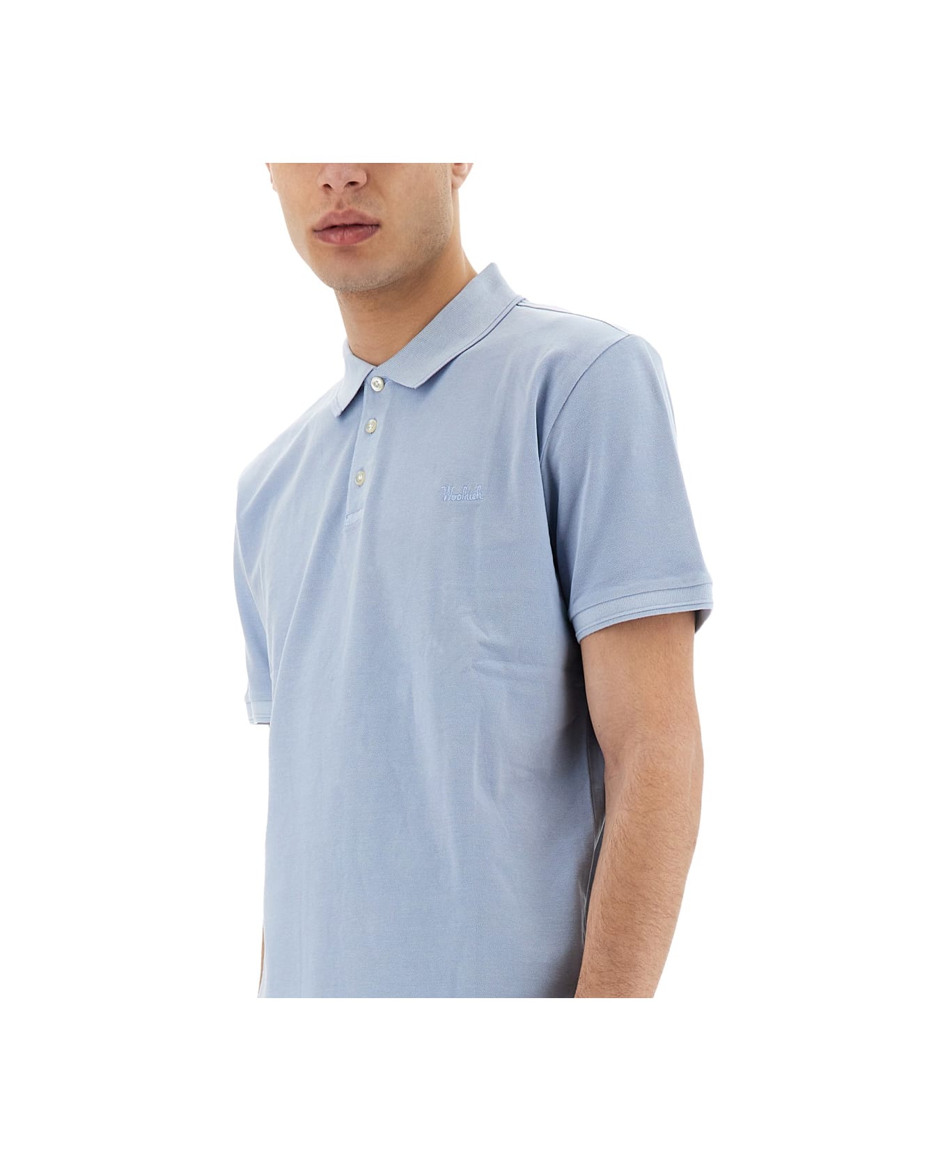 Woolrich Polo Shirt - BABY BLUE