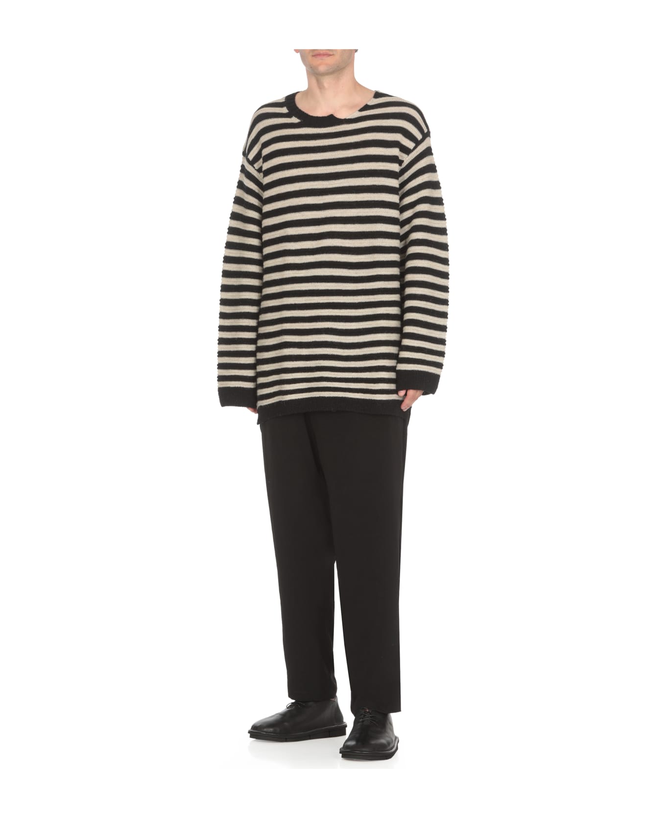 Yohji Yamamoto Wool Sweater - Black