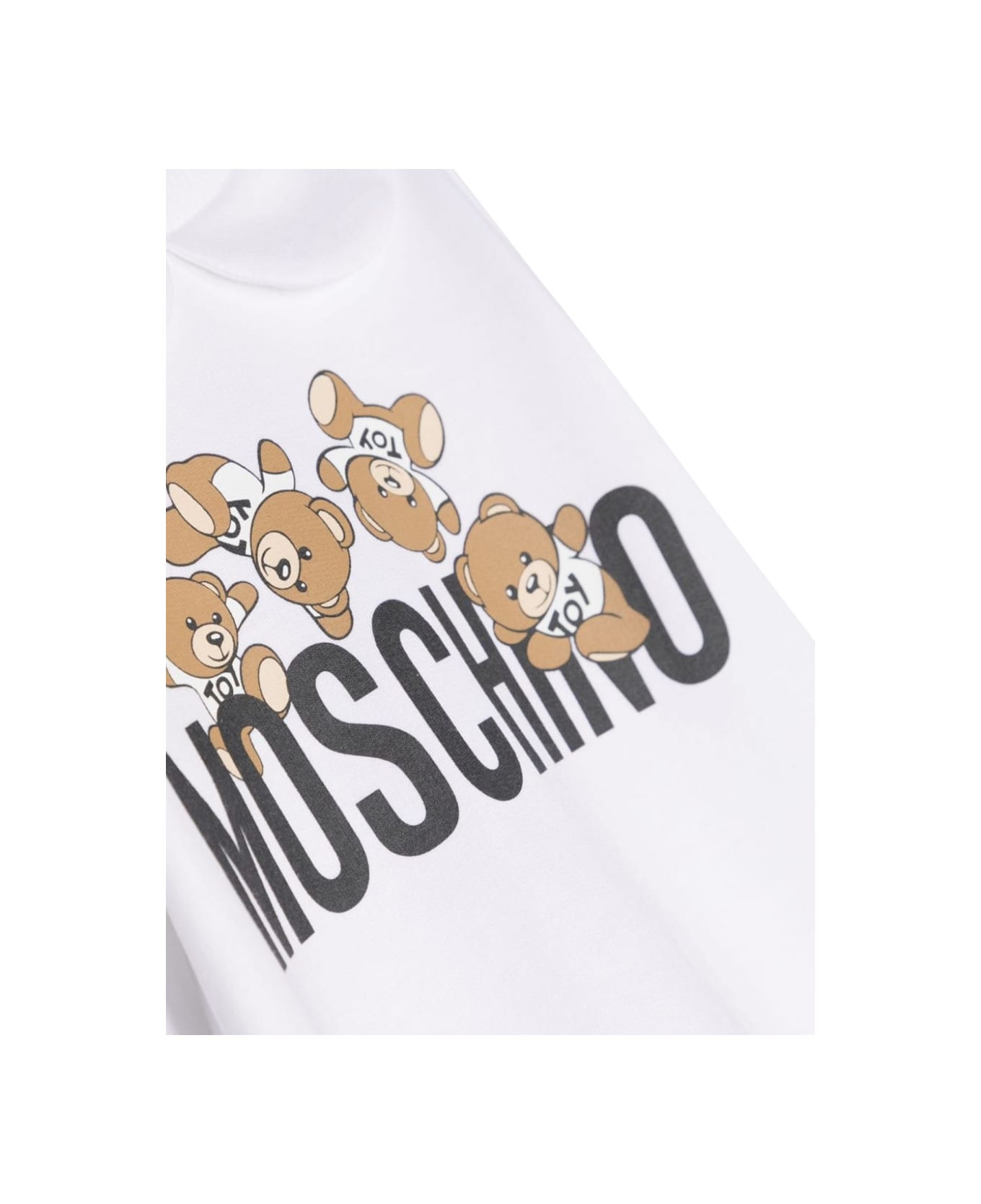 Moschino Babygrow W/ Giftbox Addition - WHITE