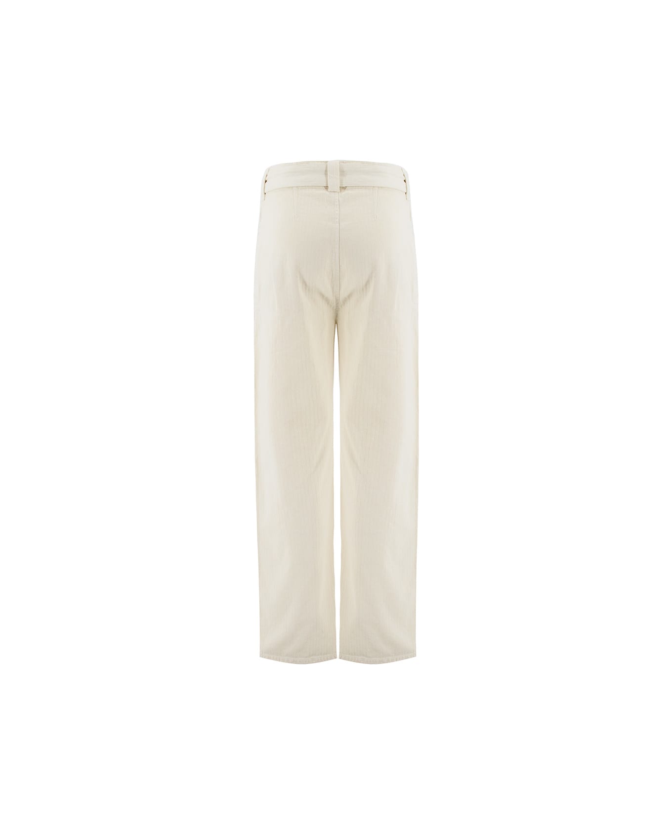Etro Trousers With Belt Etro - WHITE