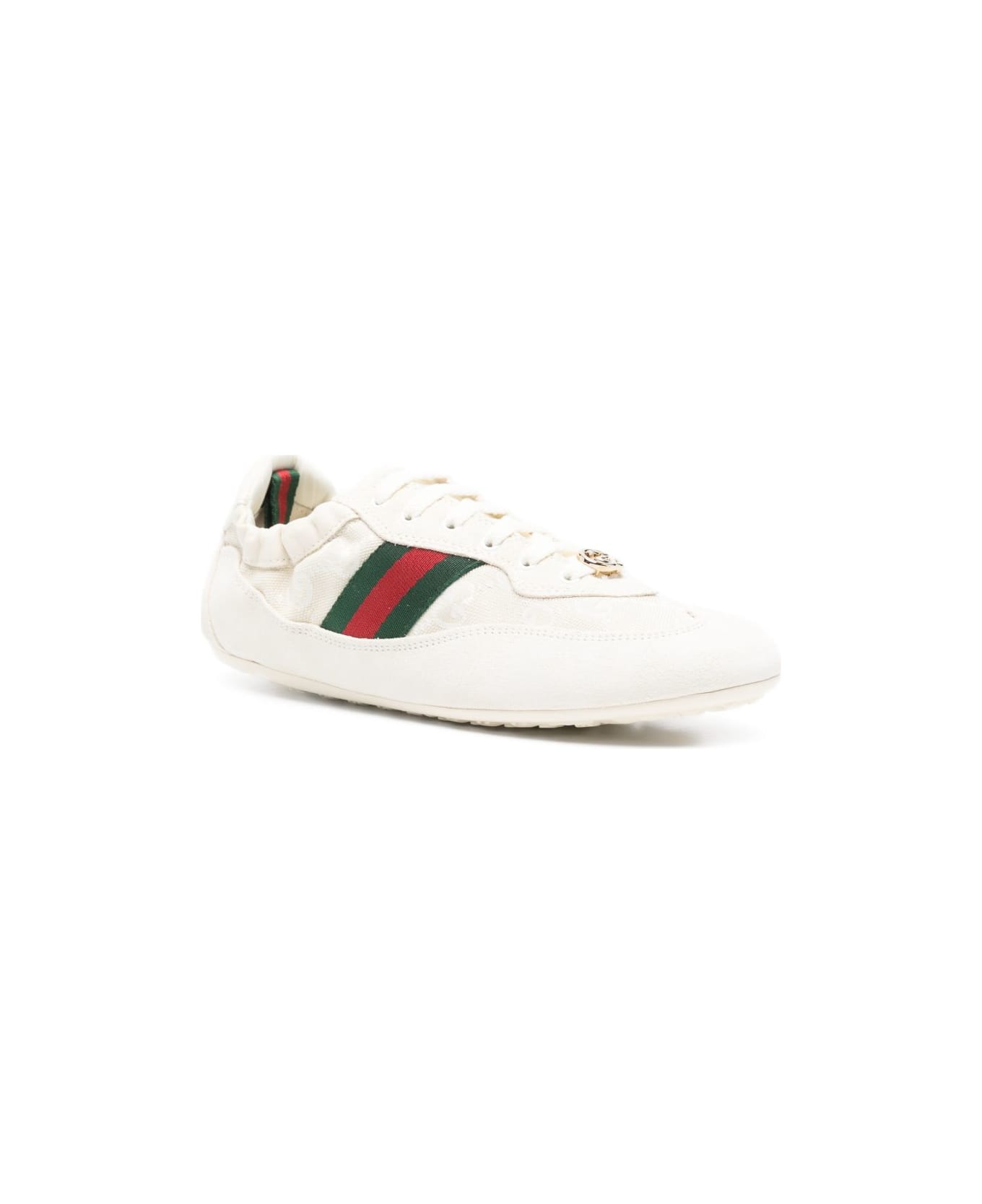 Gucci Shift Sneakers - White