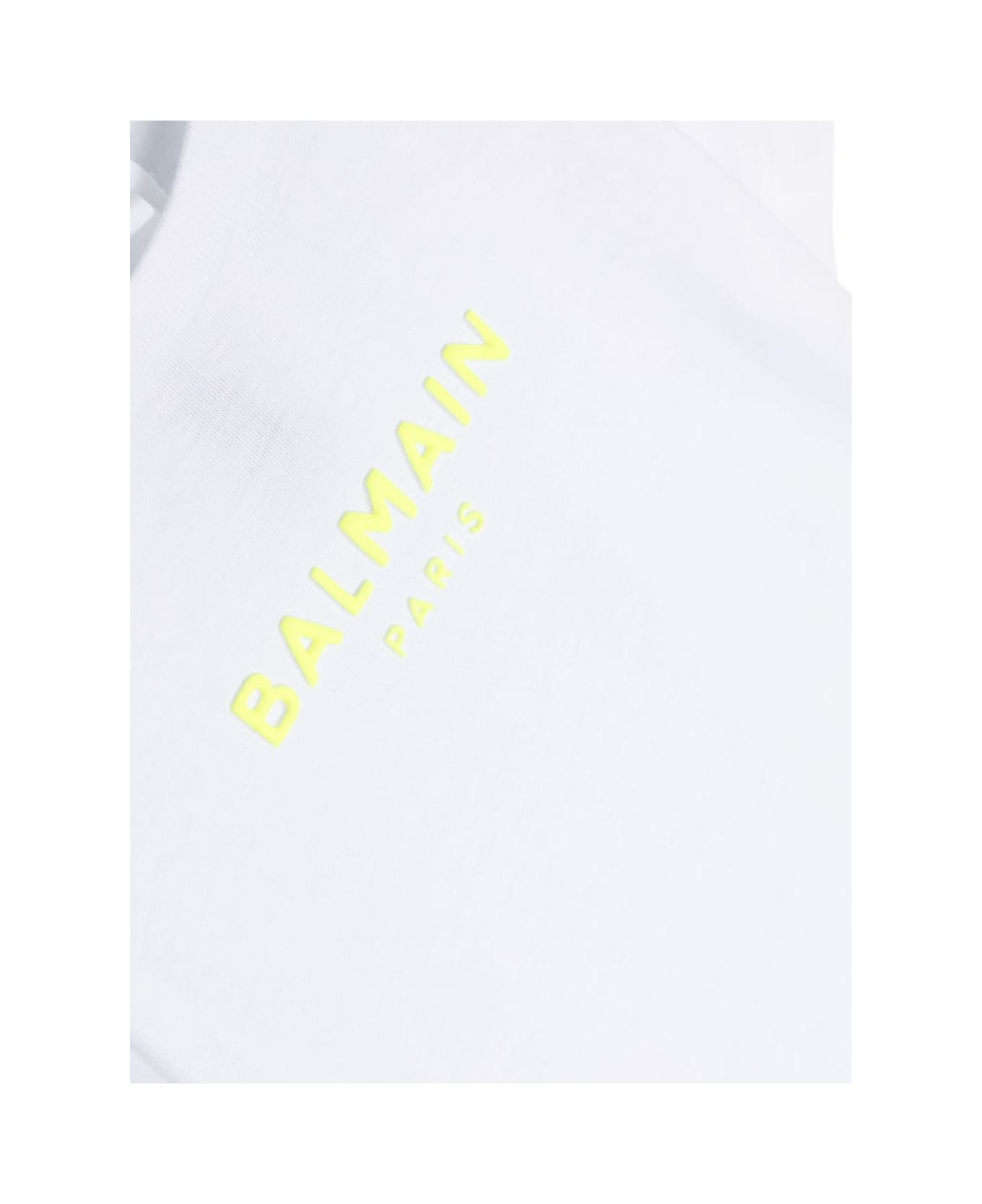 Balmain T-shirt With Logo Application - Golf