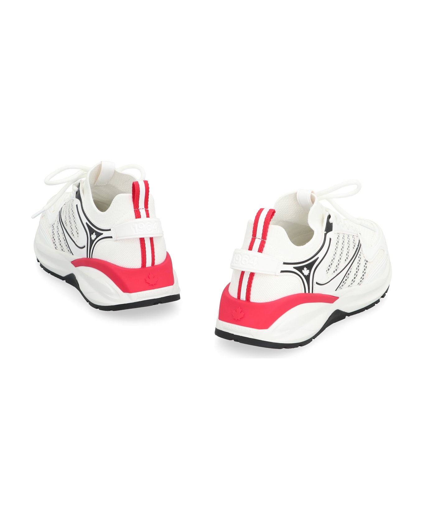 Dsquared2 Dash Fabric Low-top Sneakers - White