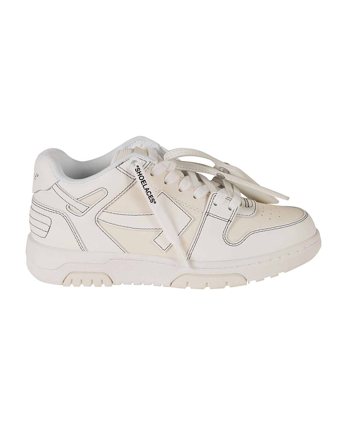 Off-White Out Of Office Sneakers - Cream/White