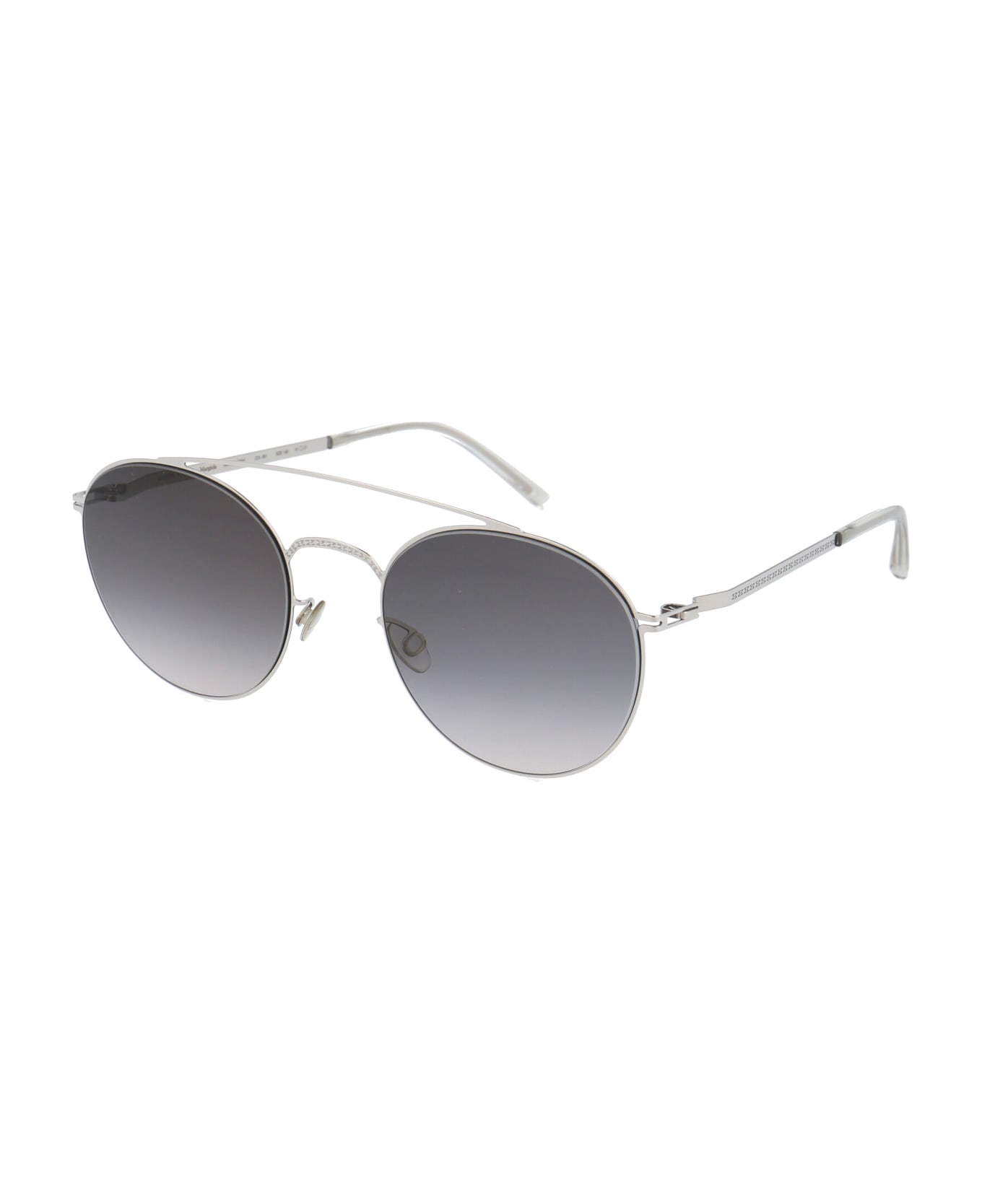 Mykita Mmcraft007 Sunglasses - 051 SHINYSILVER | GREY GRADIENT