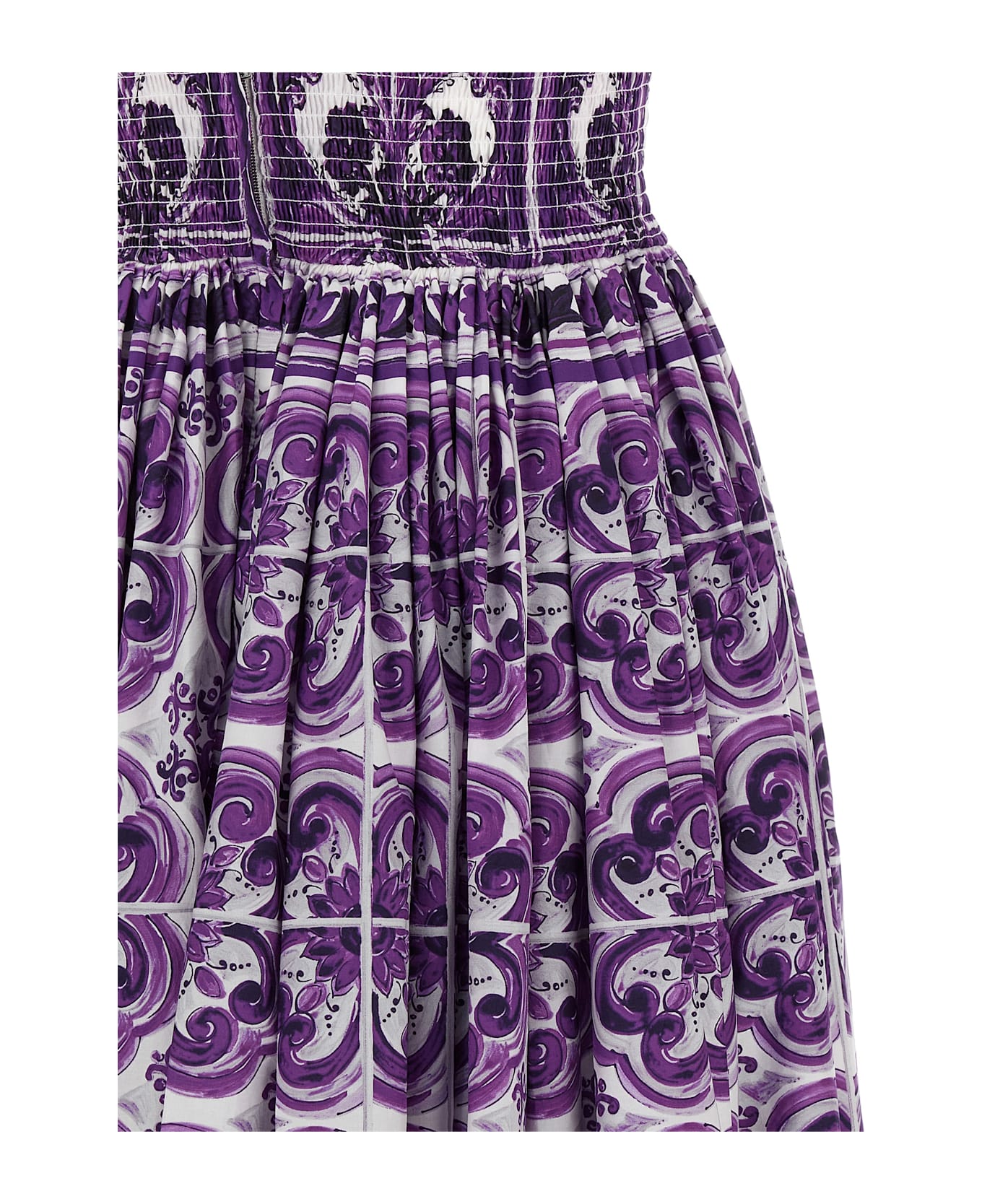 Dolce 
Gabbana 
maiolica
 Dress - Purple