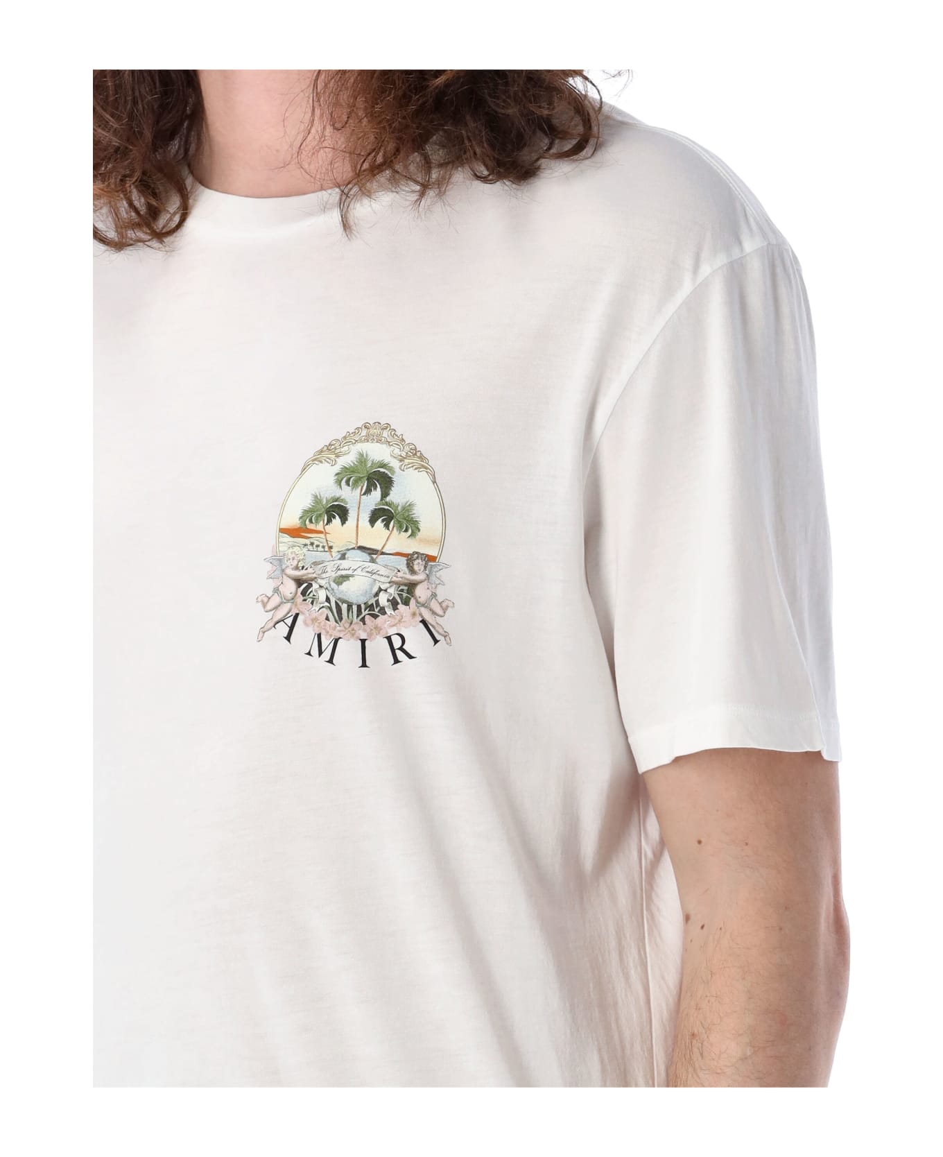 AMIRI Cherub Palm T-shirt - WHITE