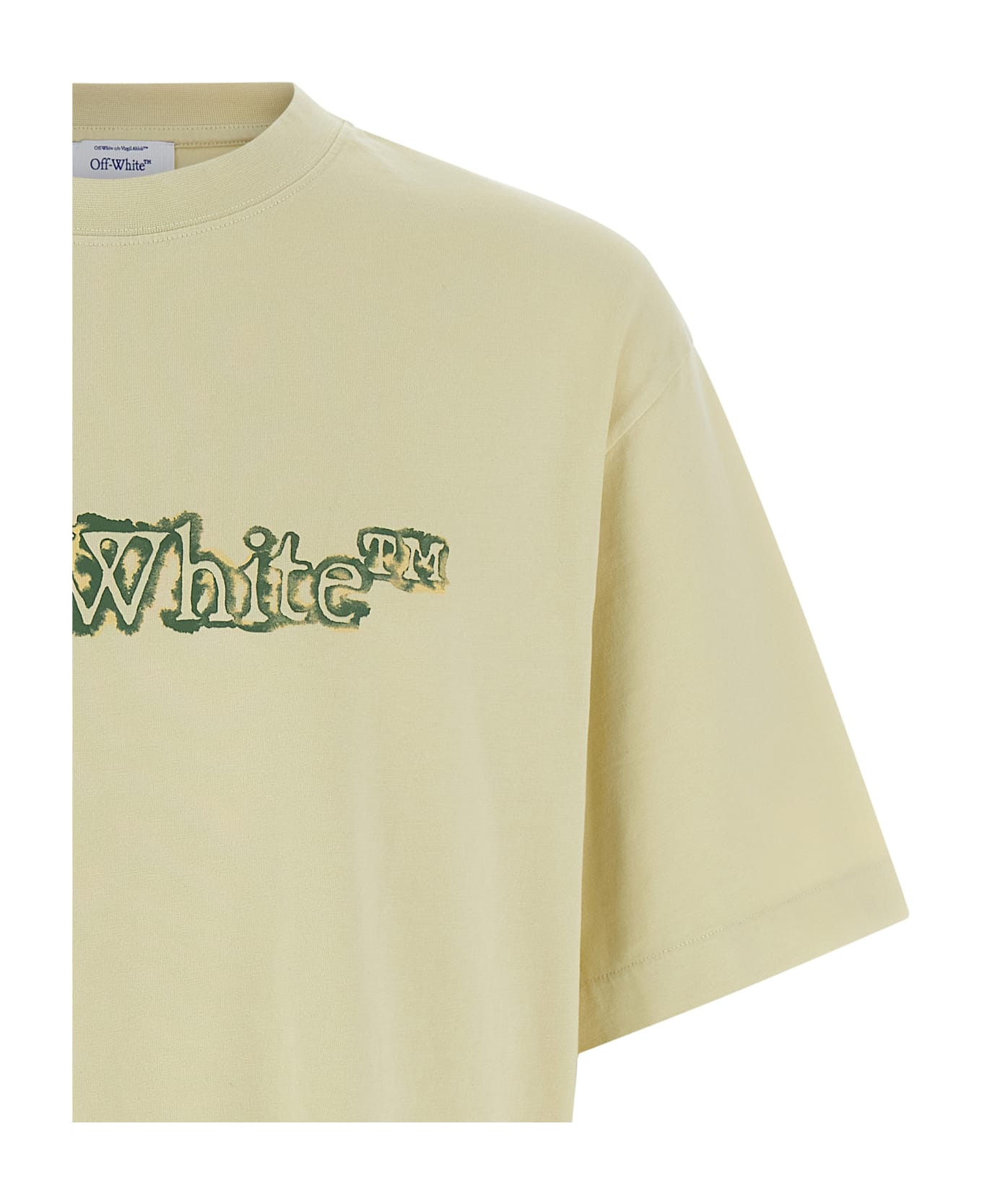 Off-White 
cloudy Arrow Skate
 T-shirt - Beige