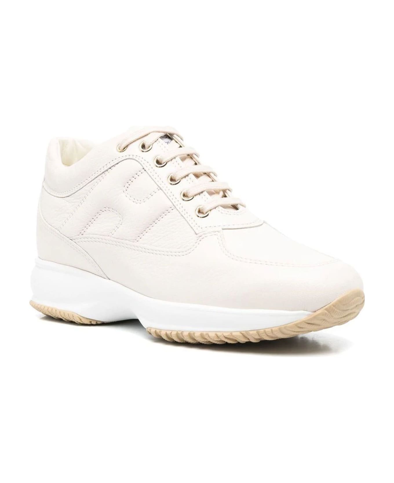 Hogan Interactive Lace-up Sneakers - White スニーカー