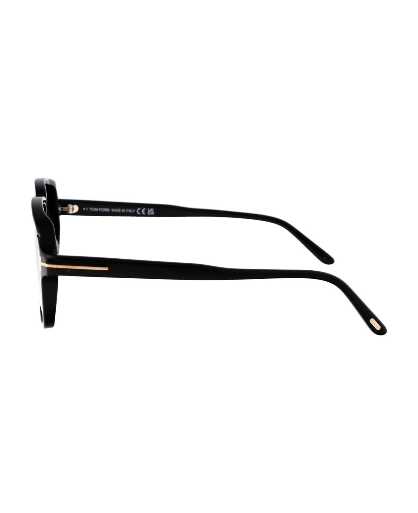 Tom Ford Eyewear Anton Sunglasses - 01B Nero Lucido / Fumo Grad サングラス
