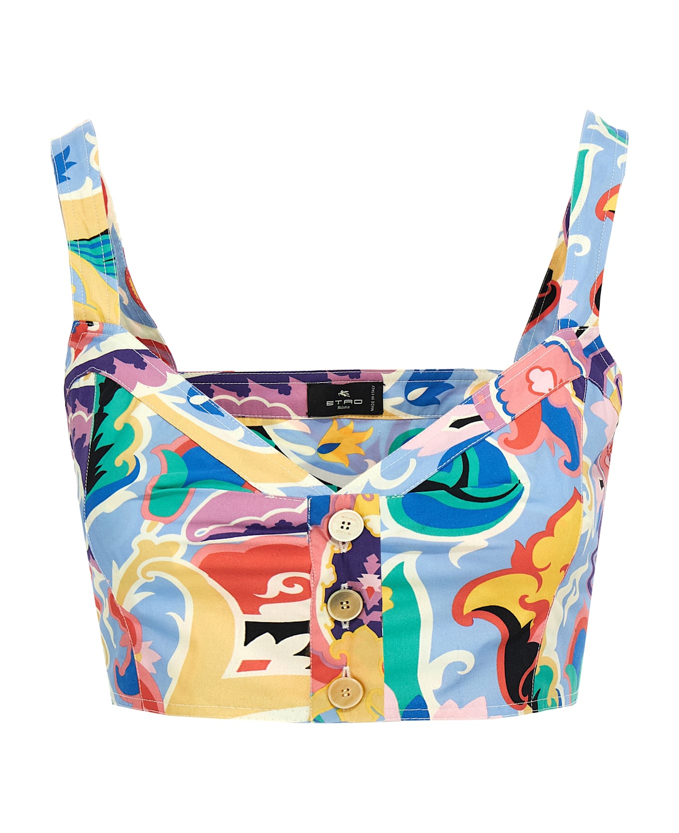 Etro Top Paisley - Multicolor