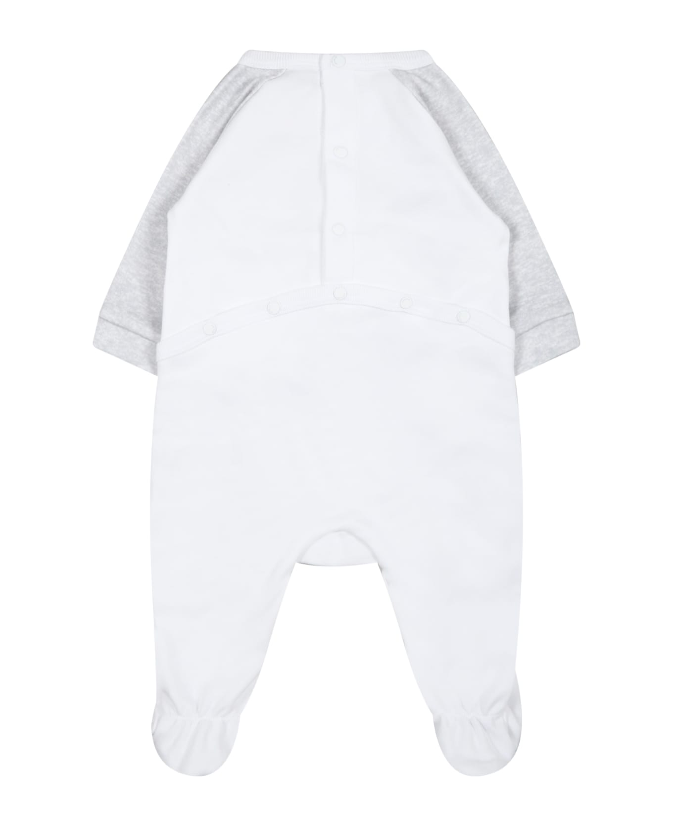 Givenchy Multicolor Set For Babies With Logo - White