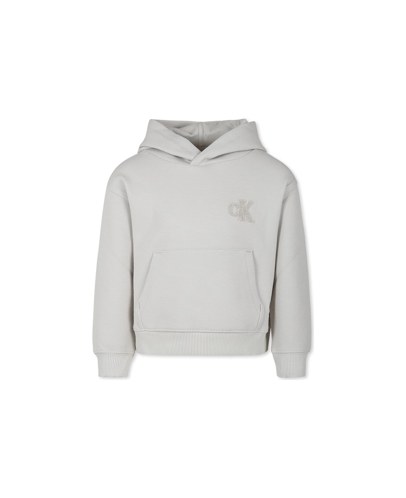 Calvin Klein Beige Sweatshirt For Boy With Monogram - Beige