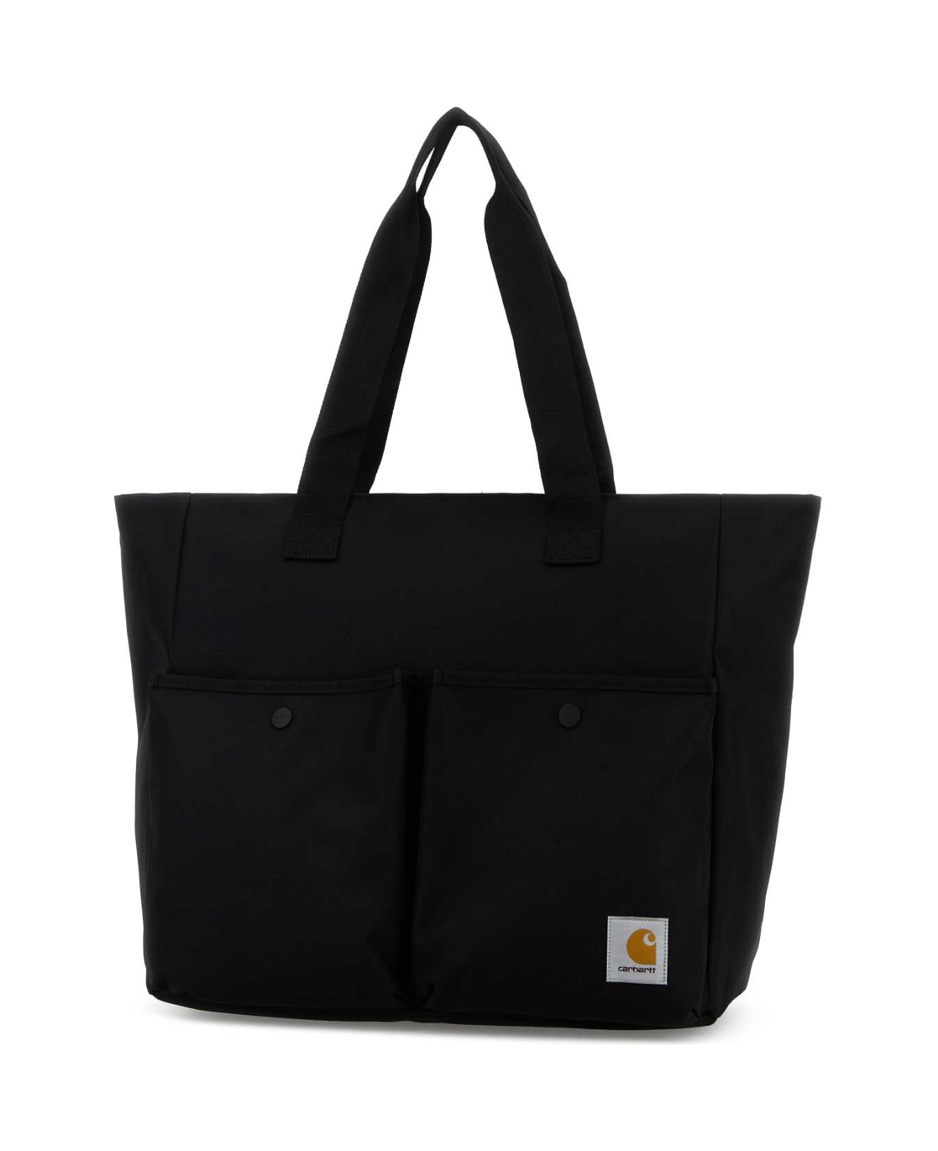 Carhartt Black Canvas Jake Tote Bag - BLACK