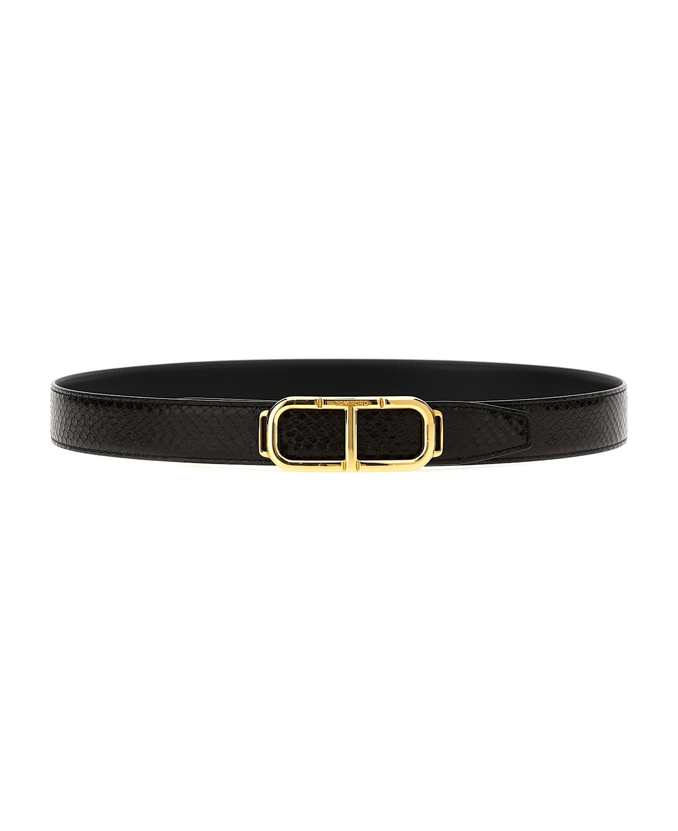 Tom Ford Logo Reversible Belt - Multicolor