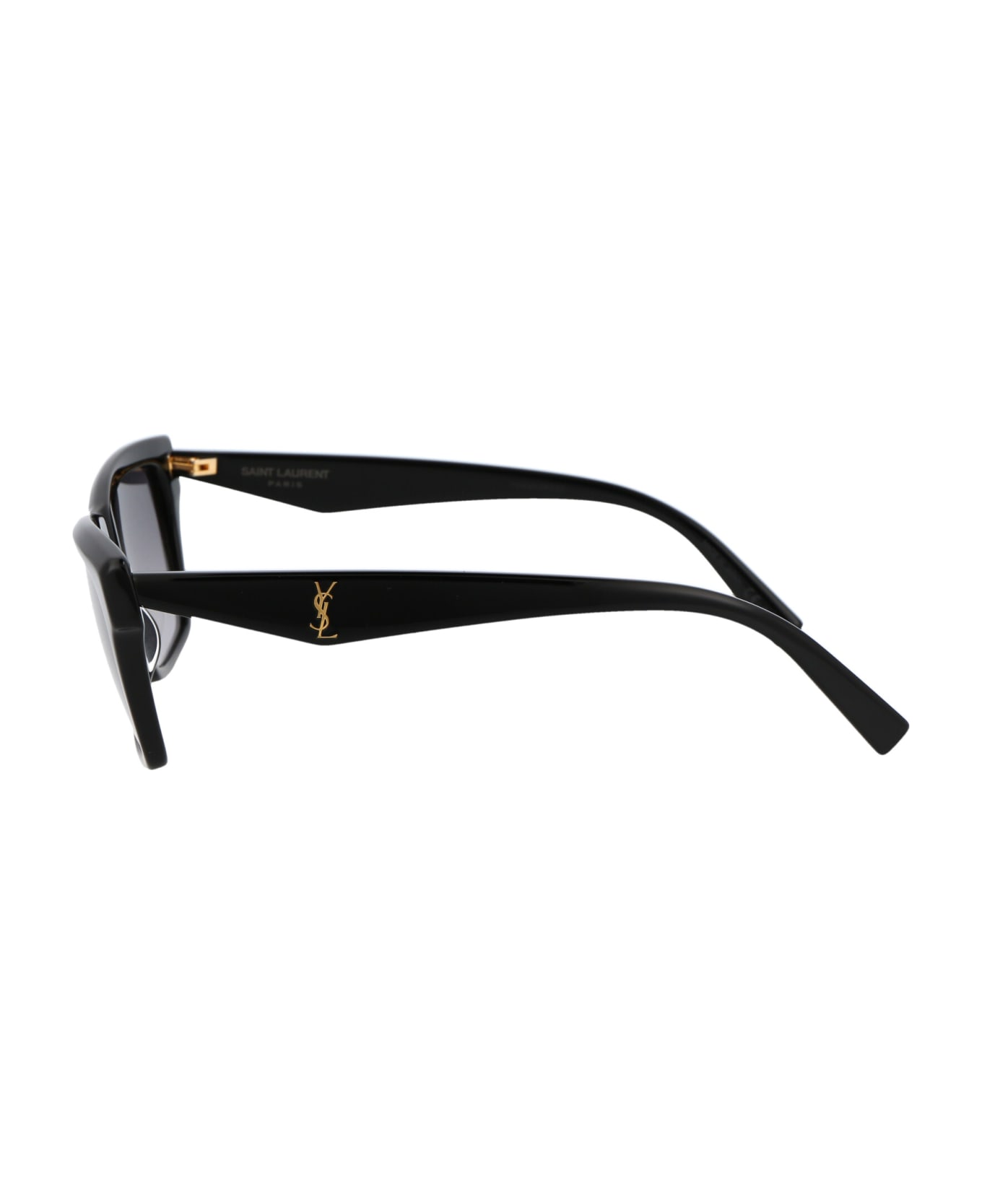 Saint Laurent Eyewear Sl M104 Sunglasses - 001 BLACK BLACK GREY サングラス