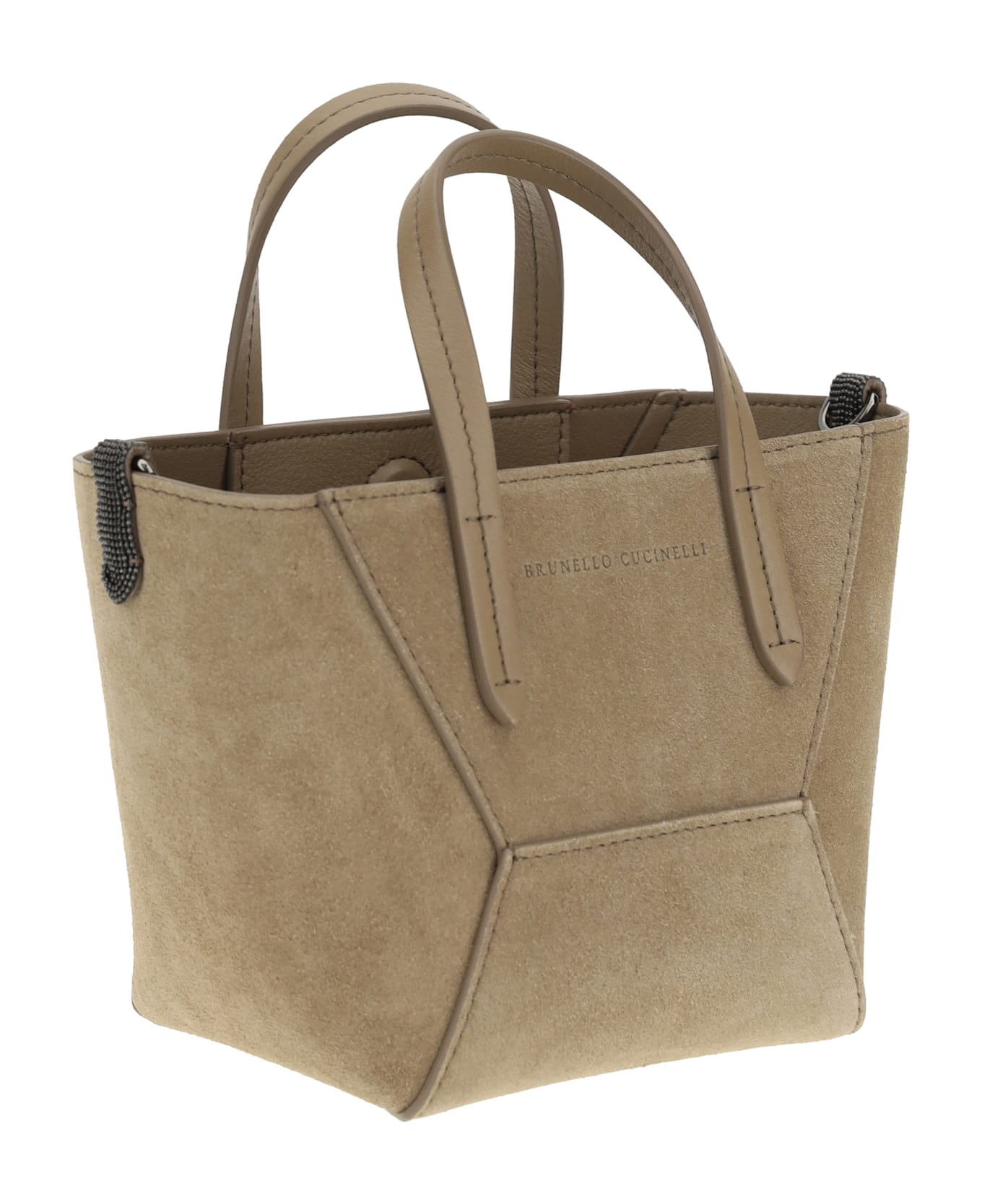 Brunello Cucinelli Suede Shoulder Bag