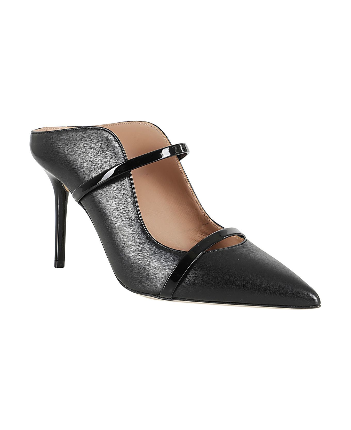 Malone Souliers 90% Nappa 10% Patent - Black Black