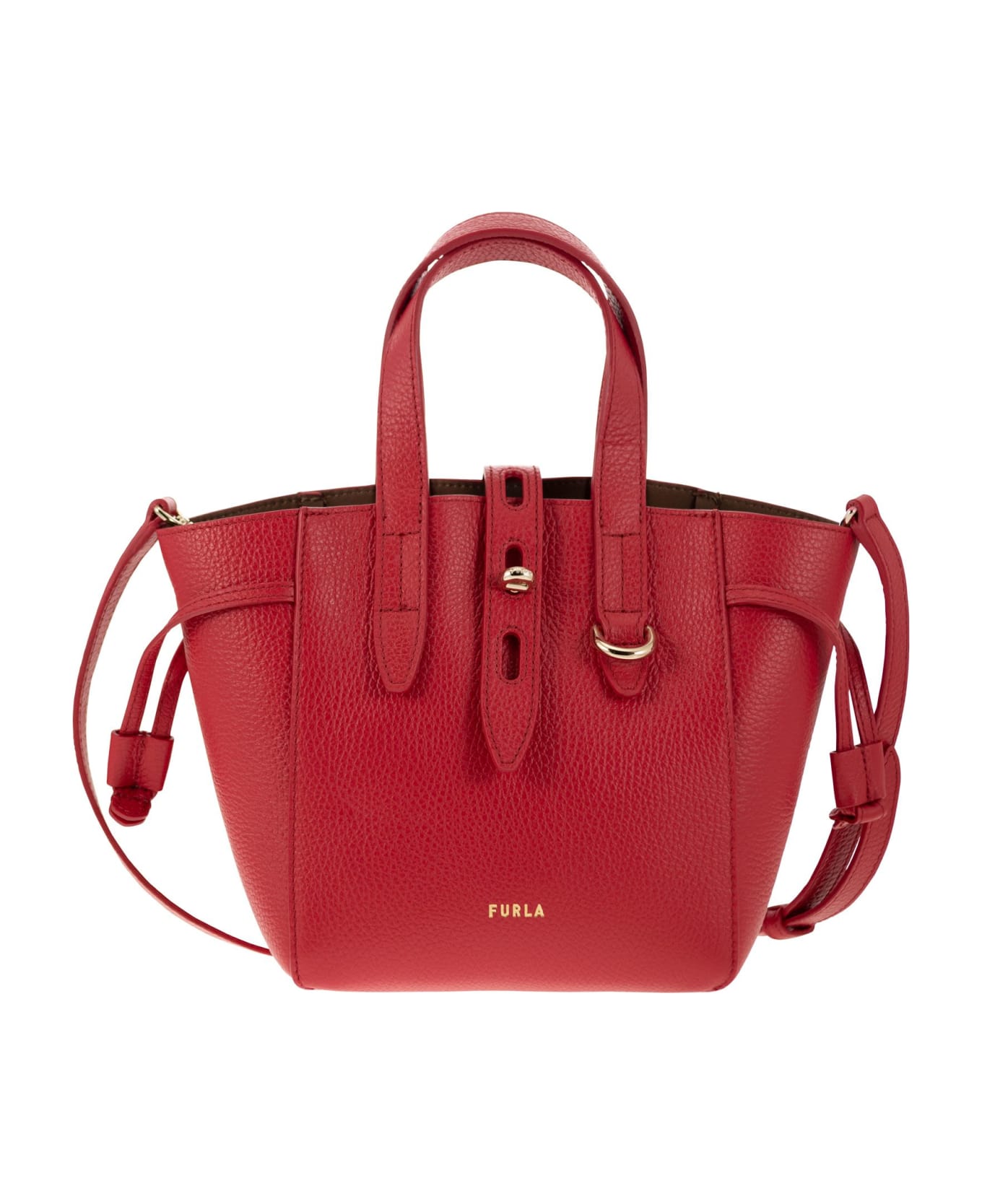 Furla Net - Mini Shopping Bag - S Rosso Veneziano