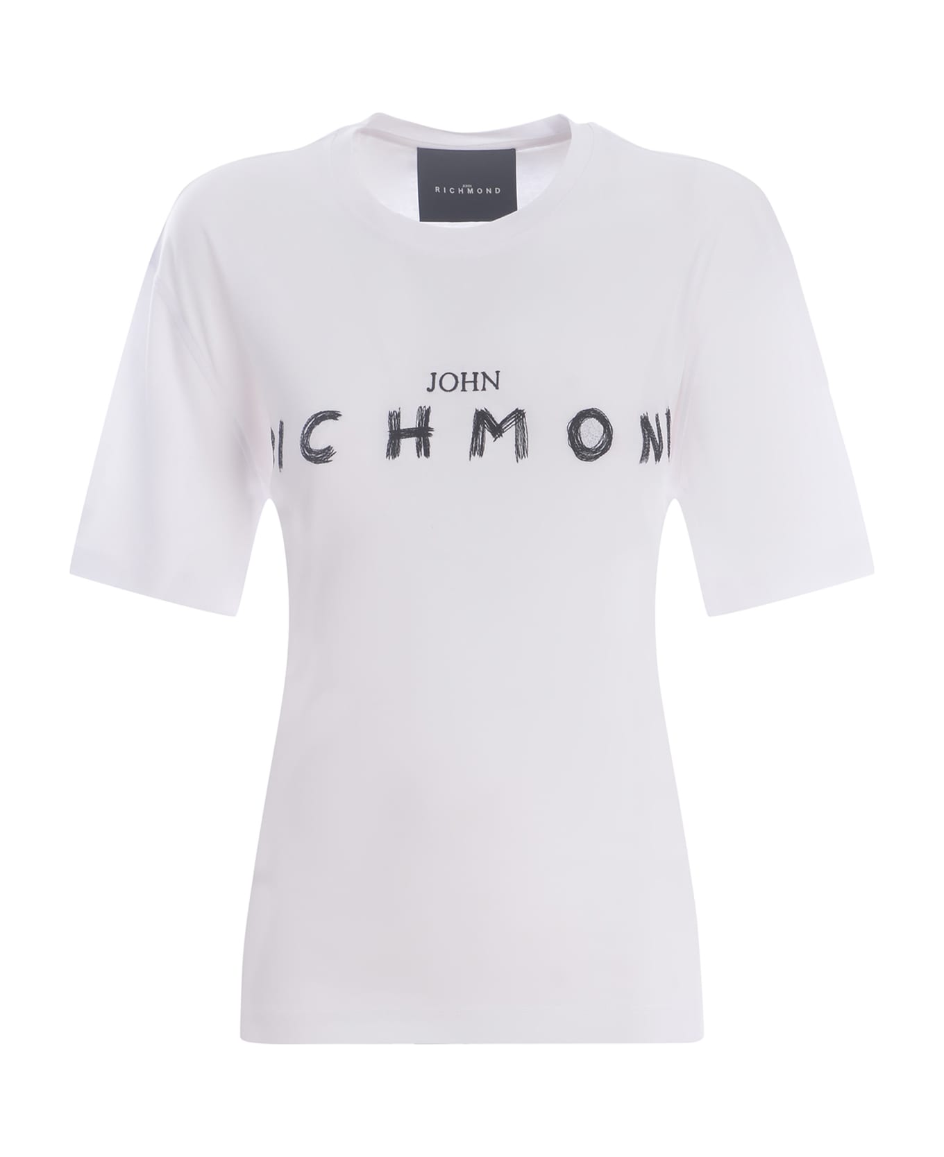 Richmond T-shirt Richmond "tomiok" Made Of Cotton - Bianco Tシャツ