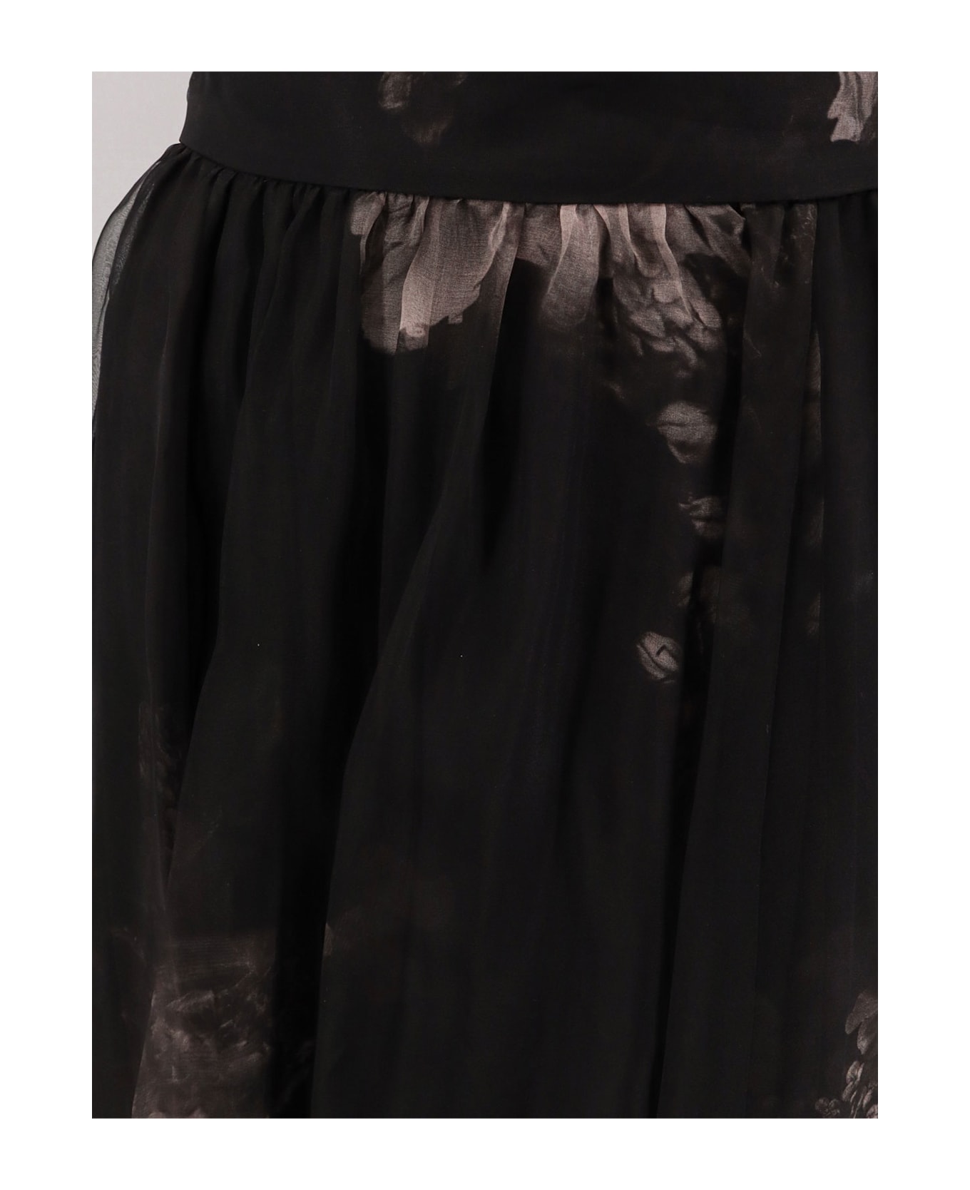 Zimmermann Hypnotic Maxi Skirt Silk Long Skirt - GHOST FLORAL
