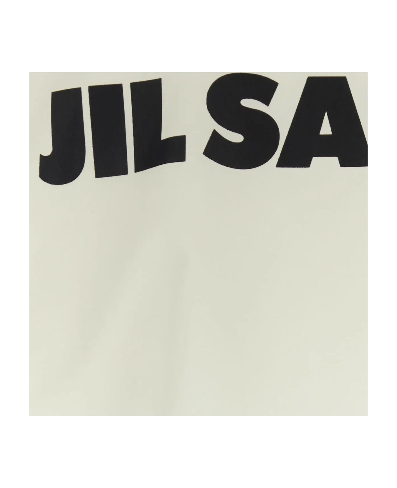 Jil Sander Ivory Poplin Jacket - WHITE