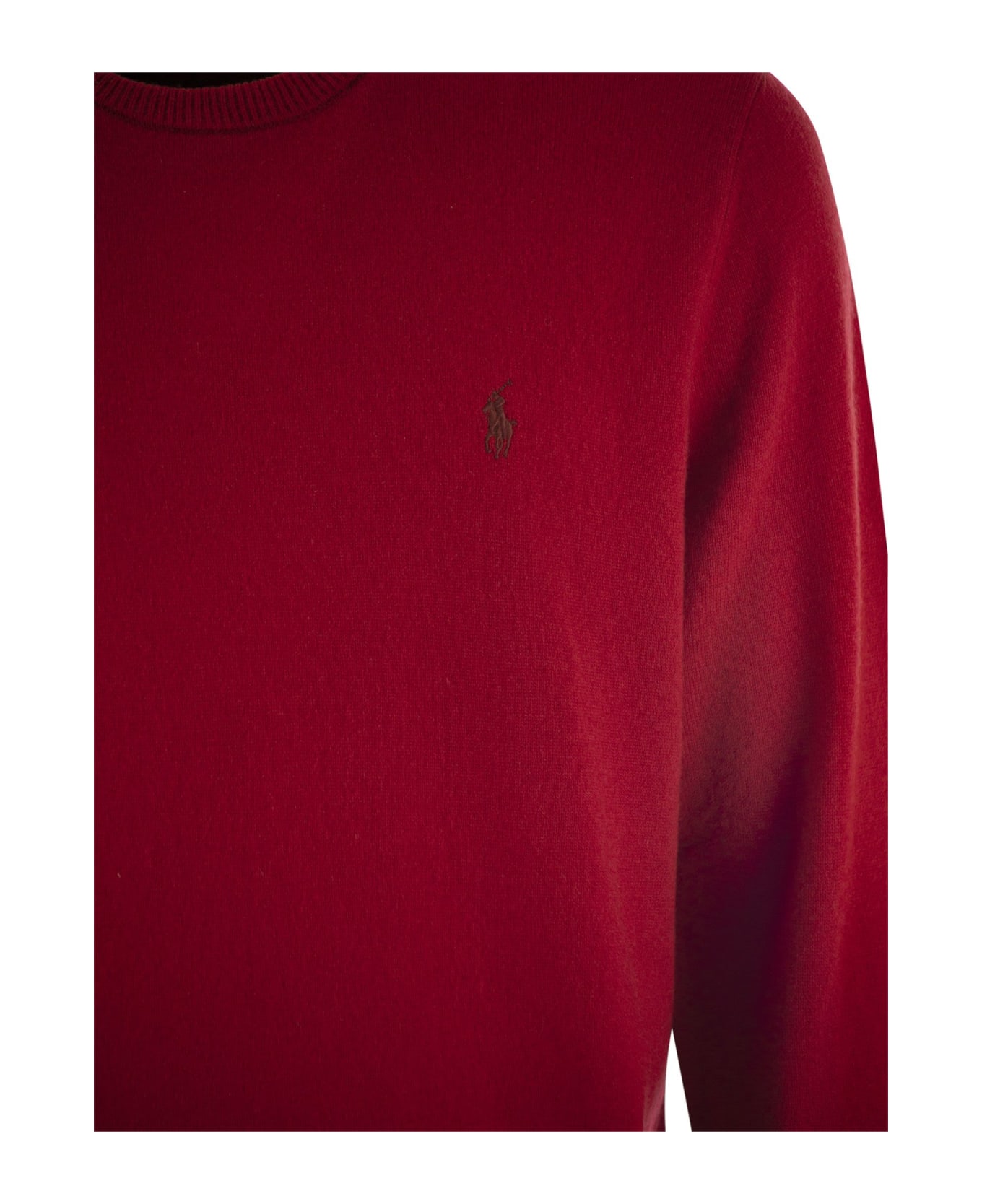 Polo Ralph Lauren Crew-neck Wool Sweater - Red