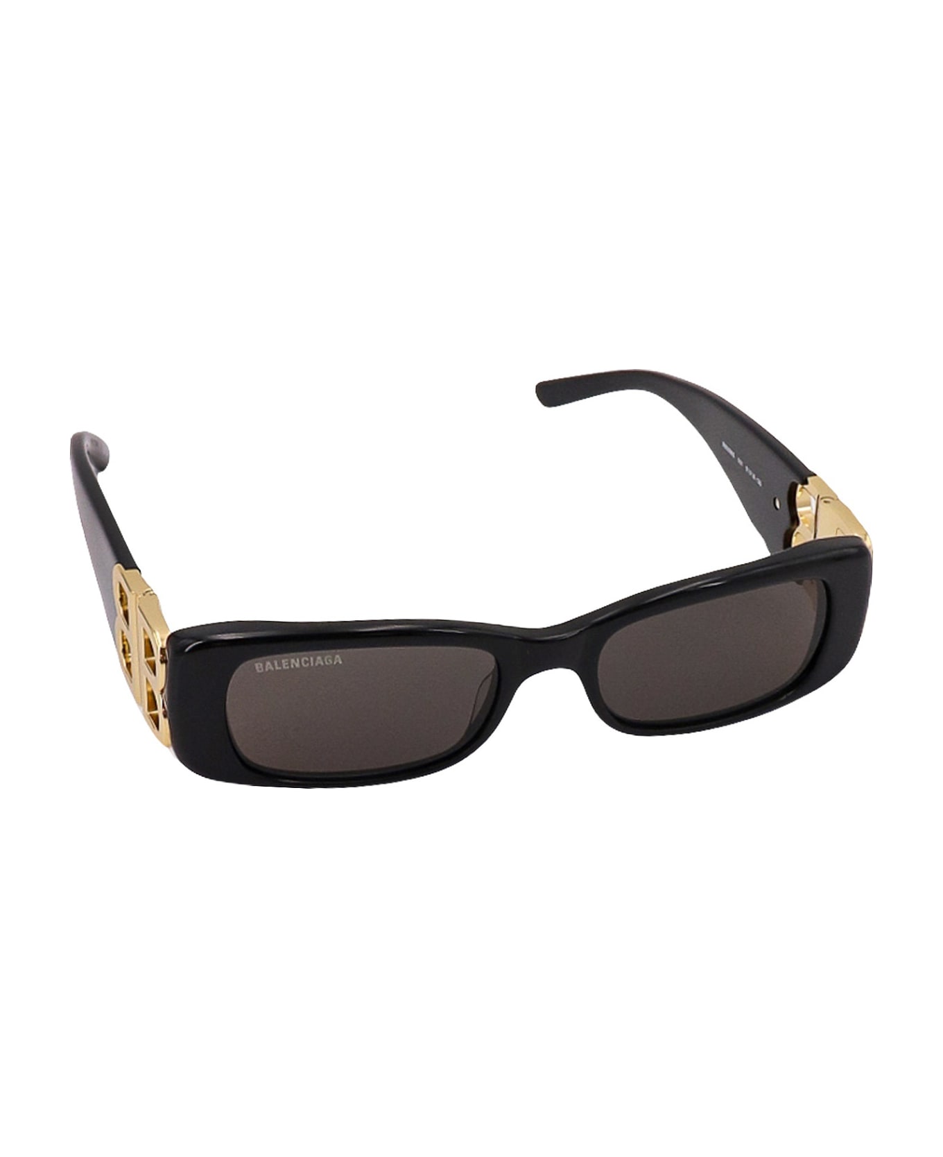 Balenciaga Eyewear Dynasty Rectangle Sunglasses - Black