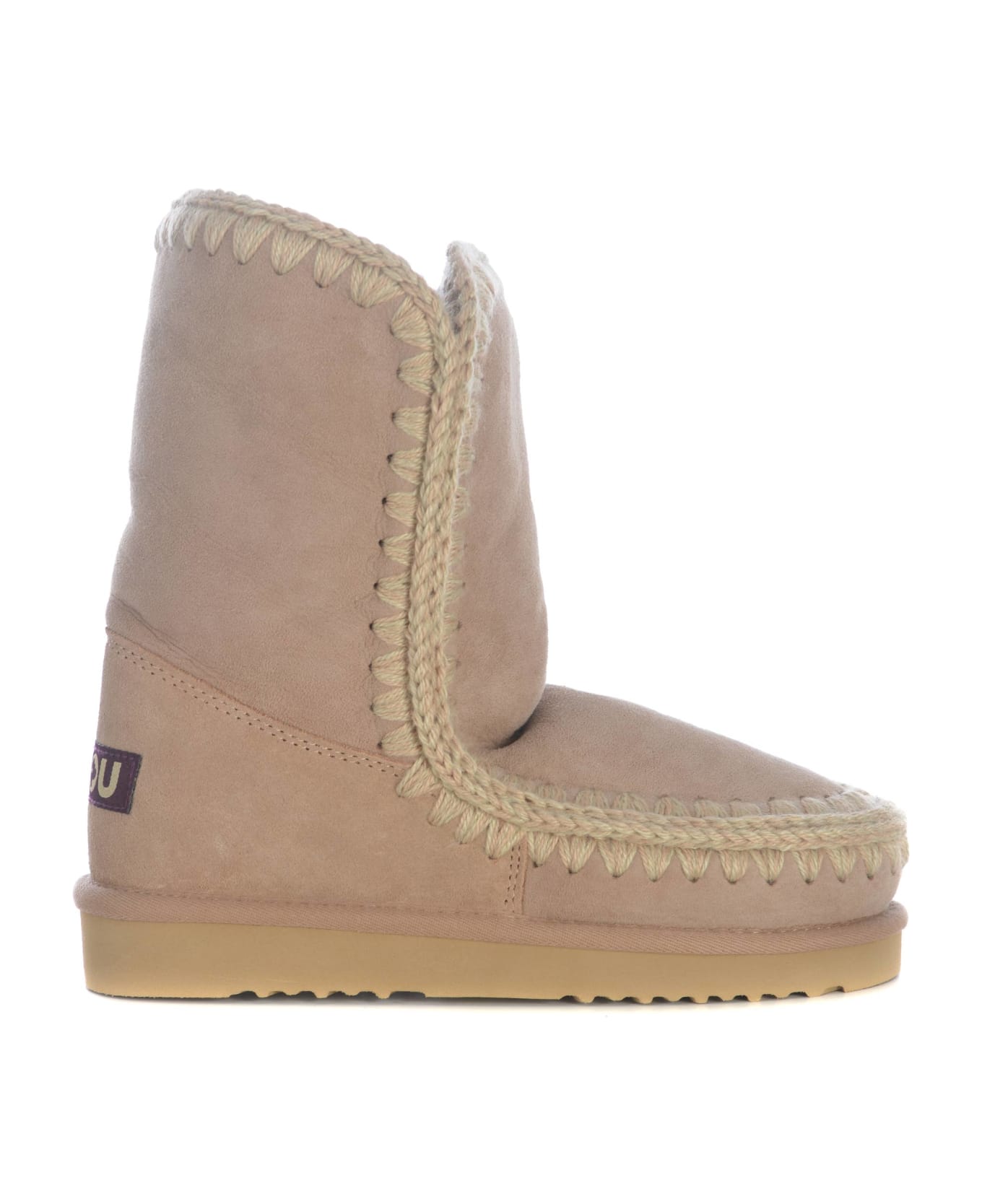 Mou Boots Mou "eskimo24" Made In Suede - Cammello
