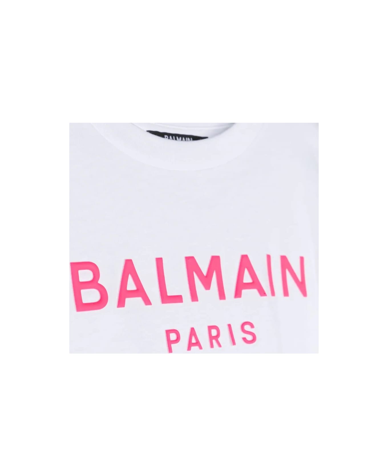 Balmain T-shirt Con Logo - White