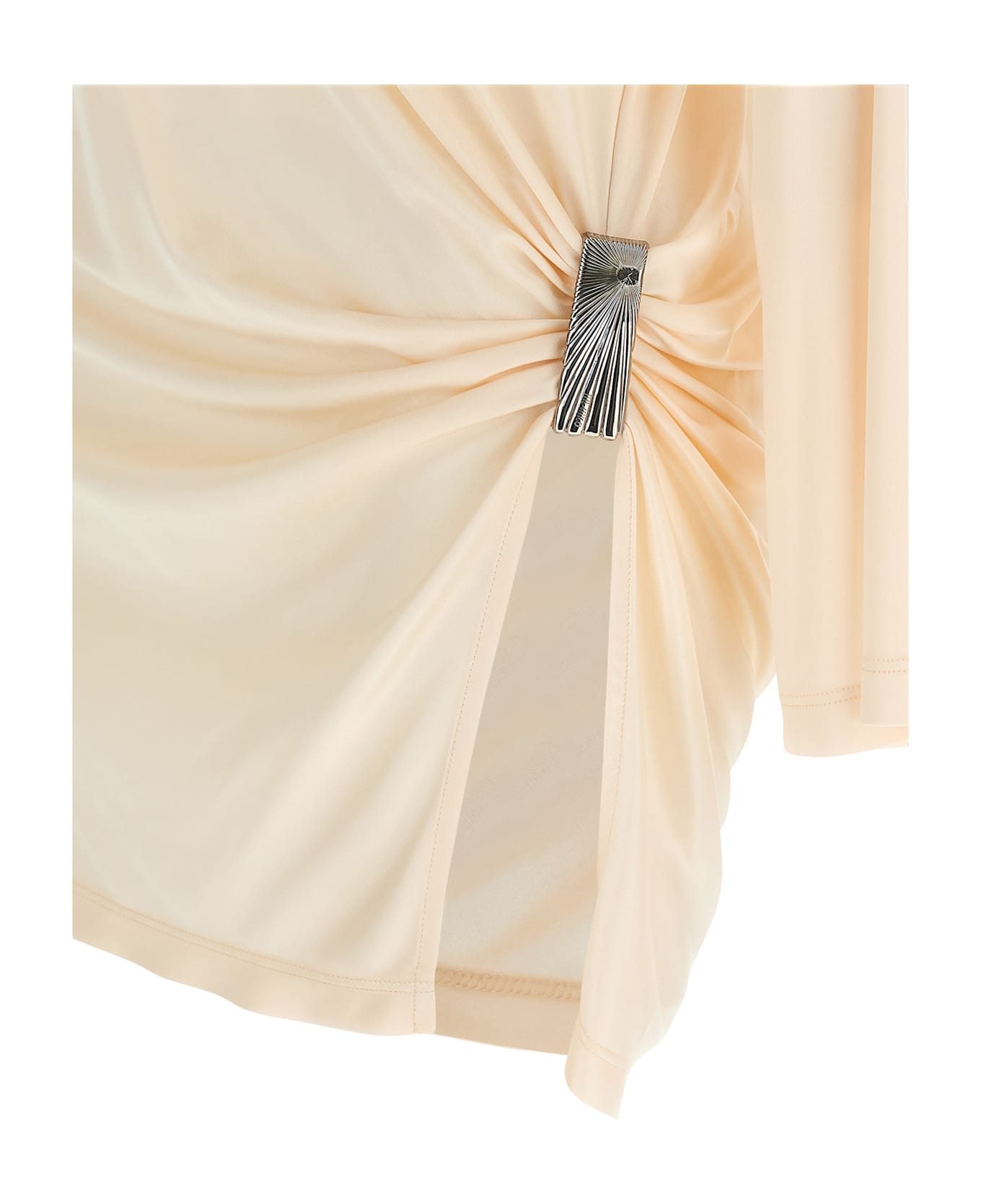 The Attico Draped Dress - Pink