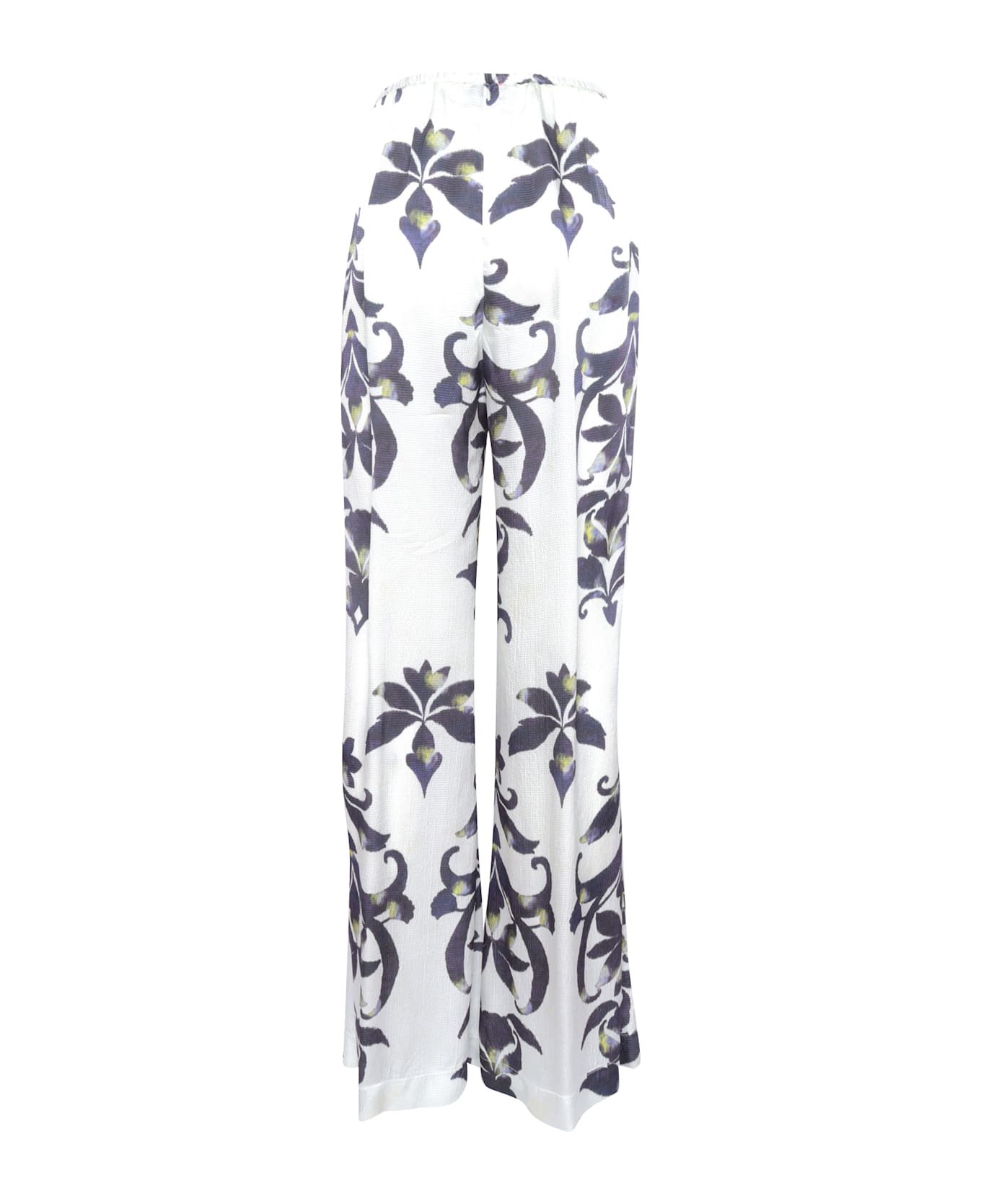 Forte_Forte The Secret Lily Flared Pants - FUCHSIA