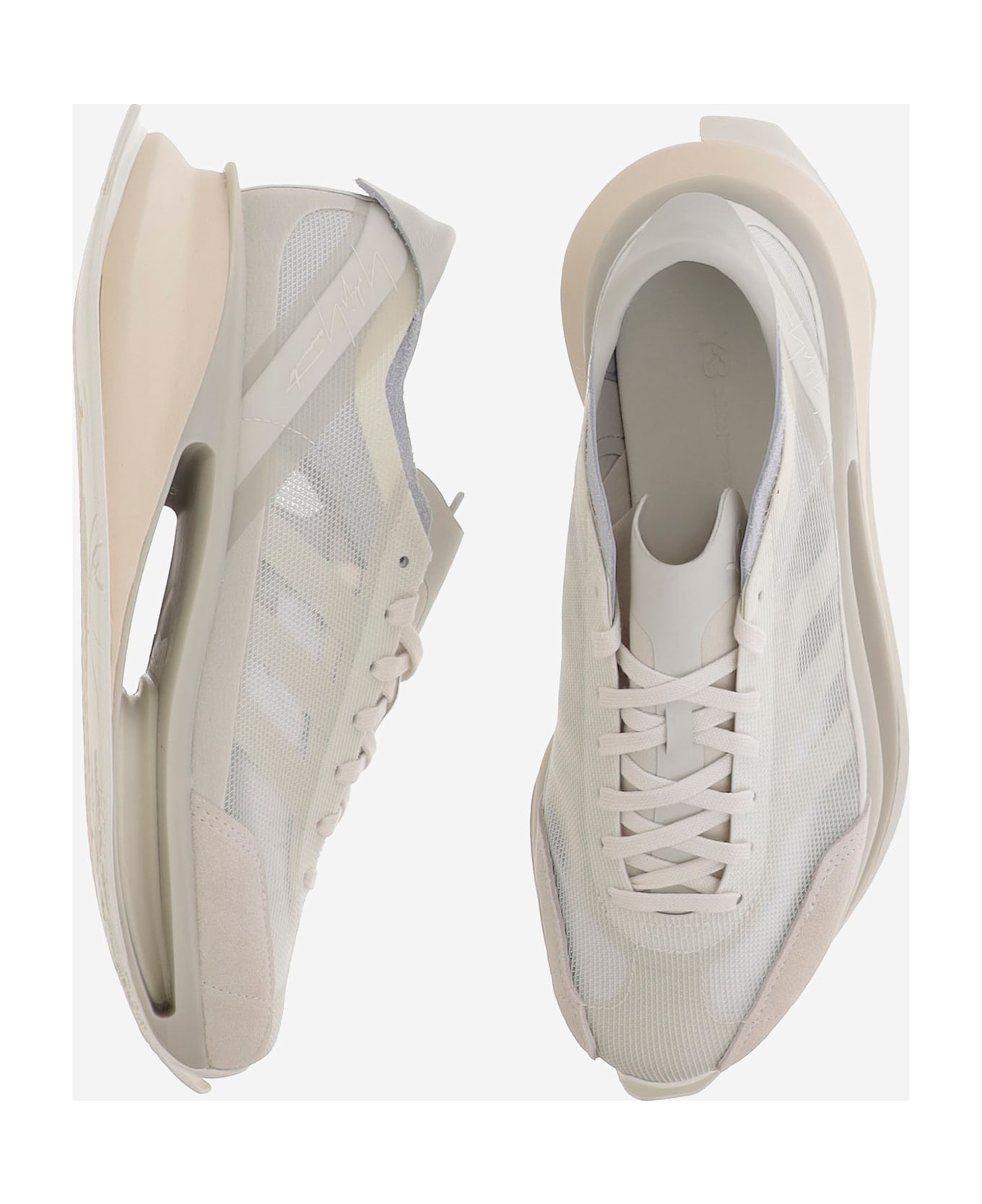 Y-3 Sneakers S-gendo Run White - Beige