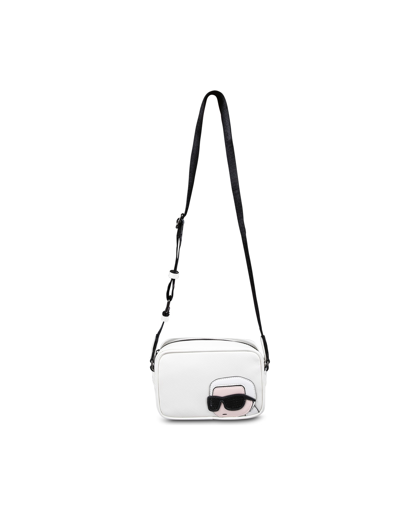 Karl Lagerfeld Kids Ivory Bag For Girl With Karl Lagerfeld - Ivory