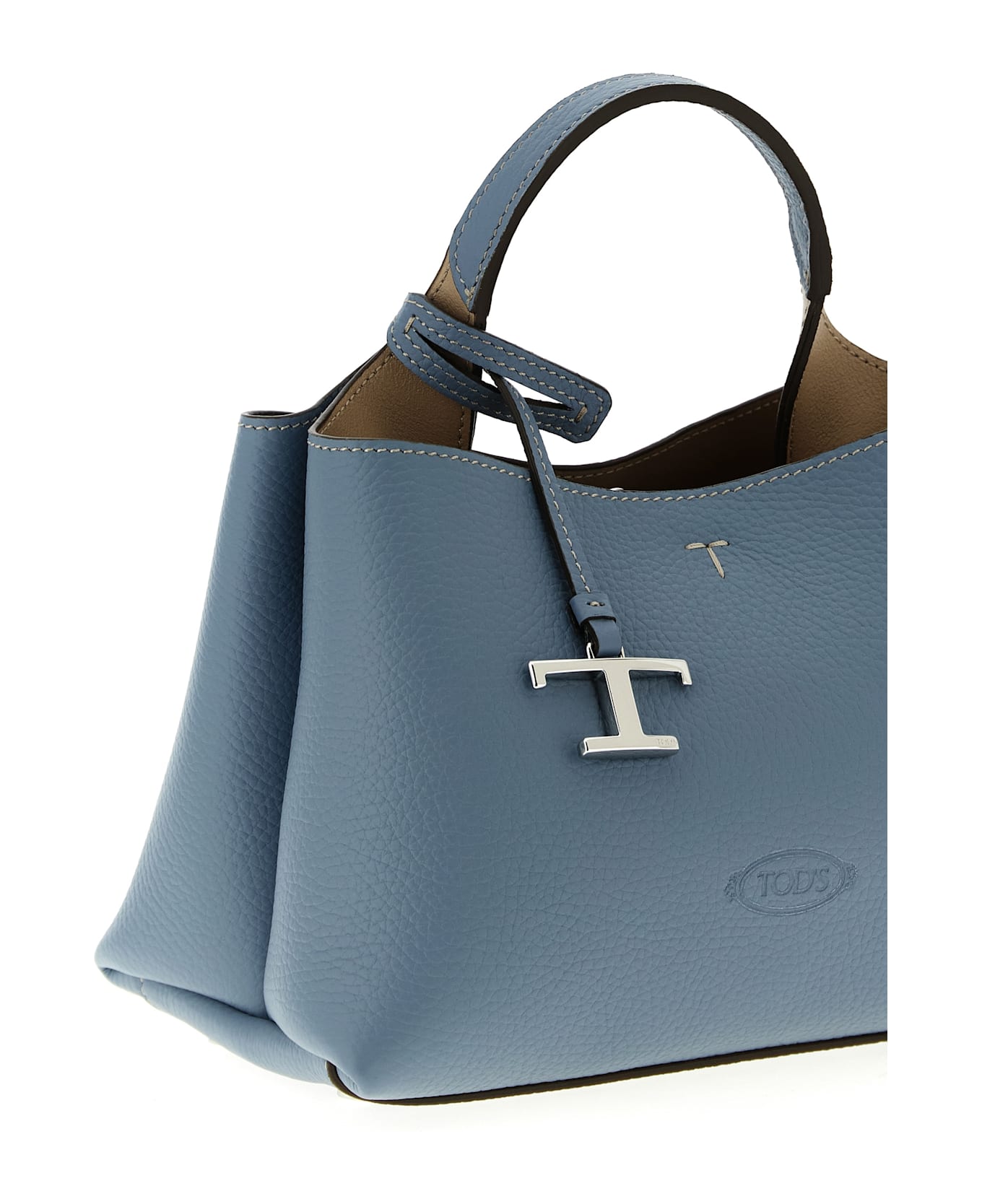 Tod's 'apa Micro' Handbag - Light Blue