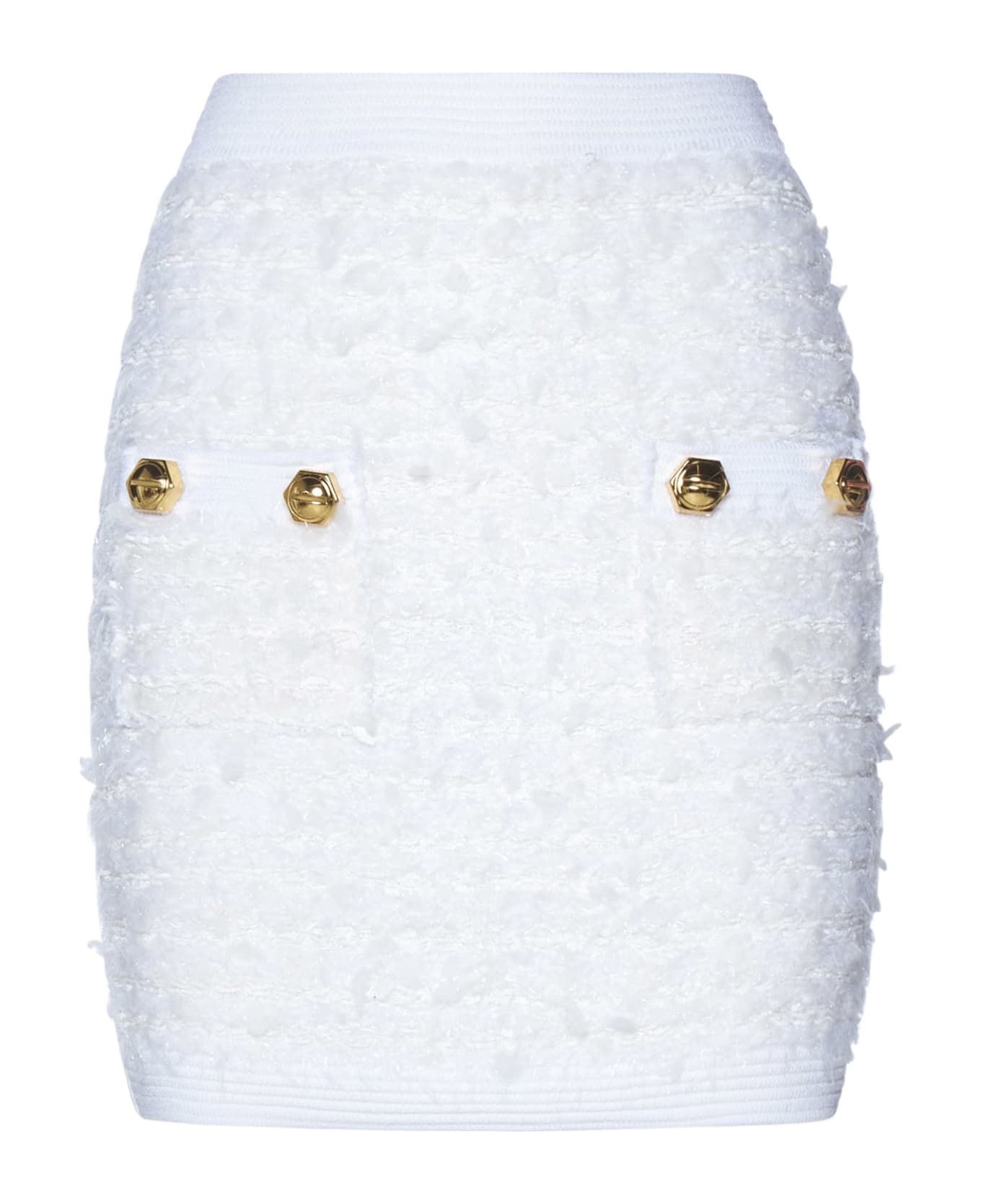 Balmain Skirt - Blanc