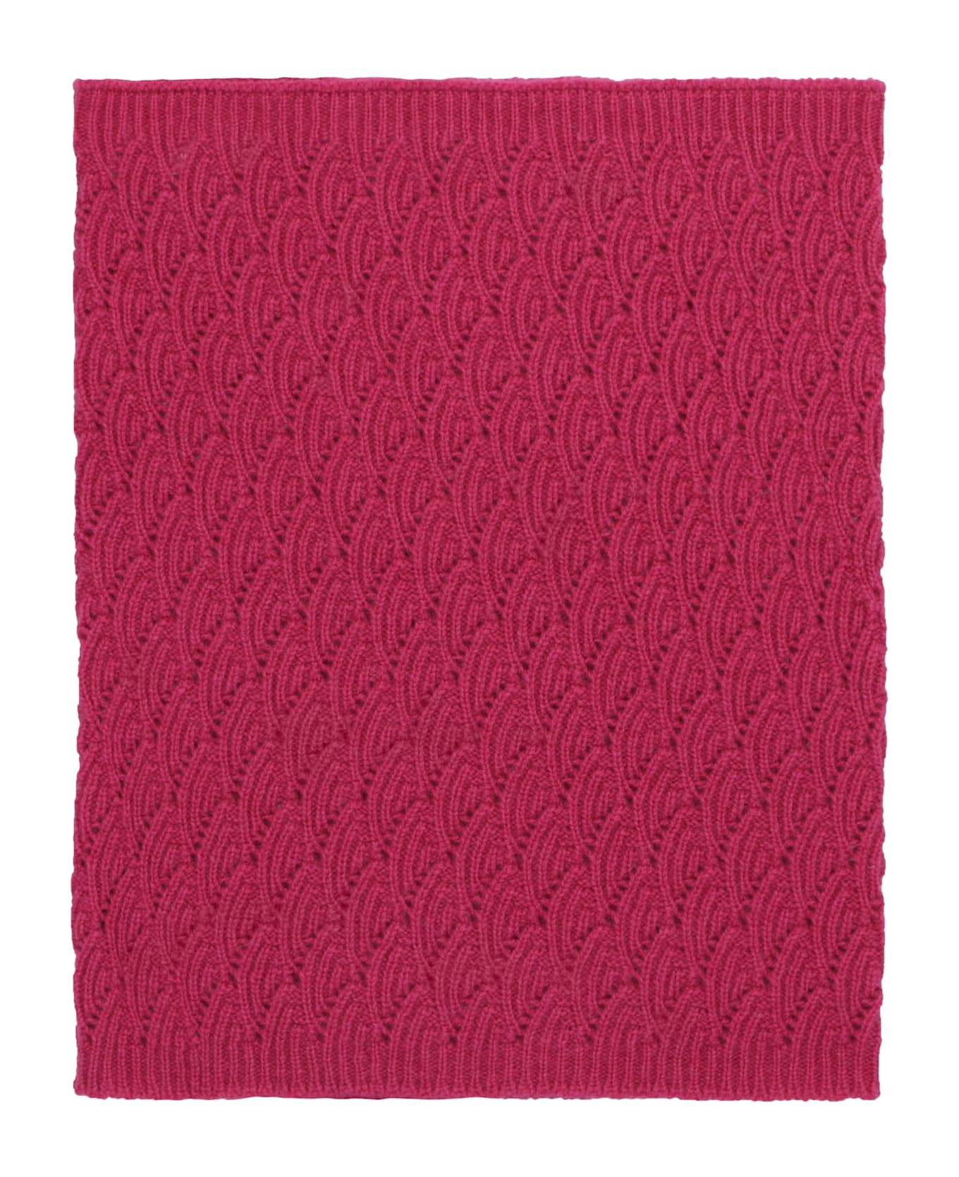Malo Knit Collar - Fuchsia