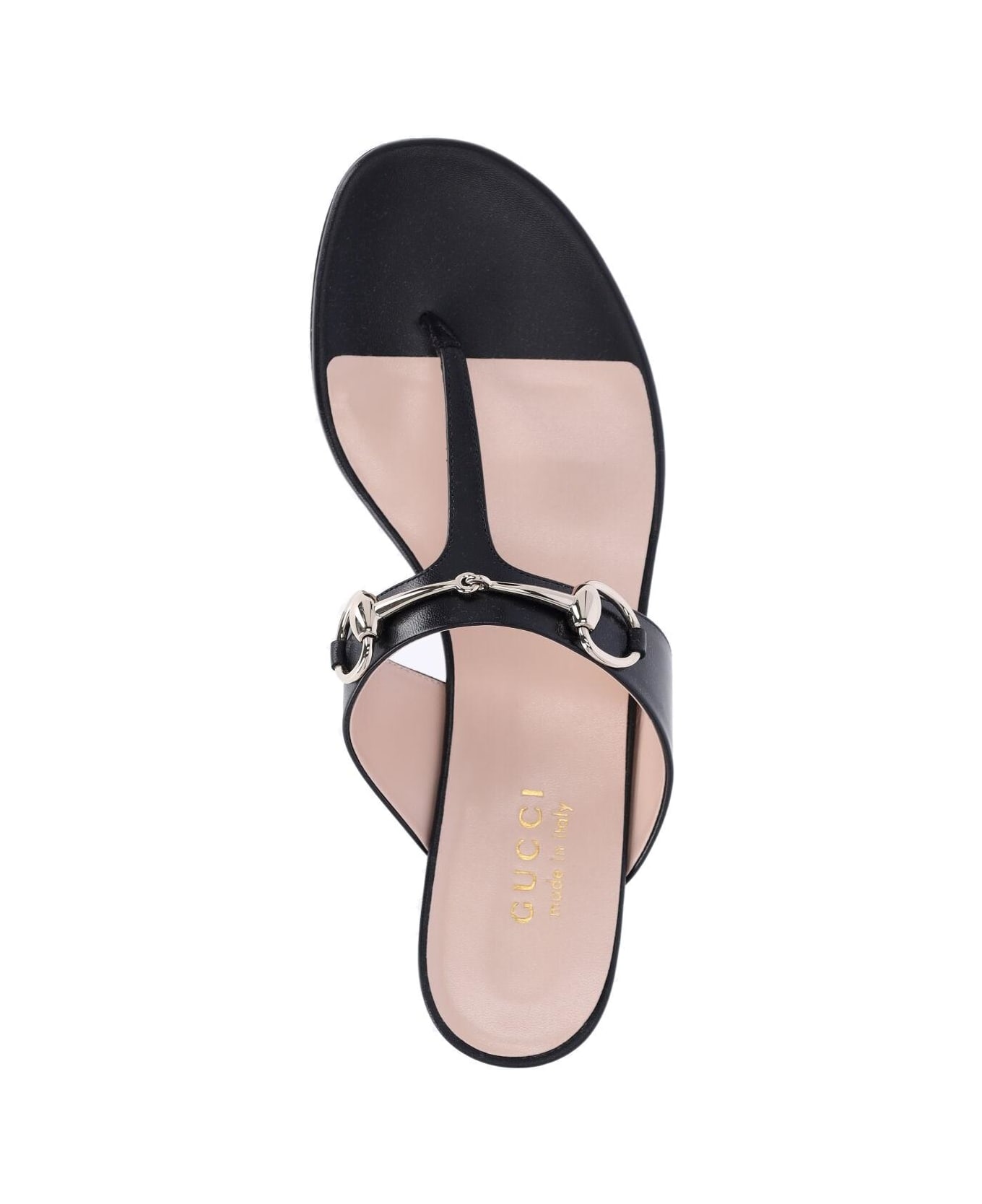 Gucci Sandals With Clamp - Black